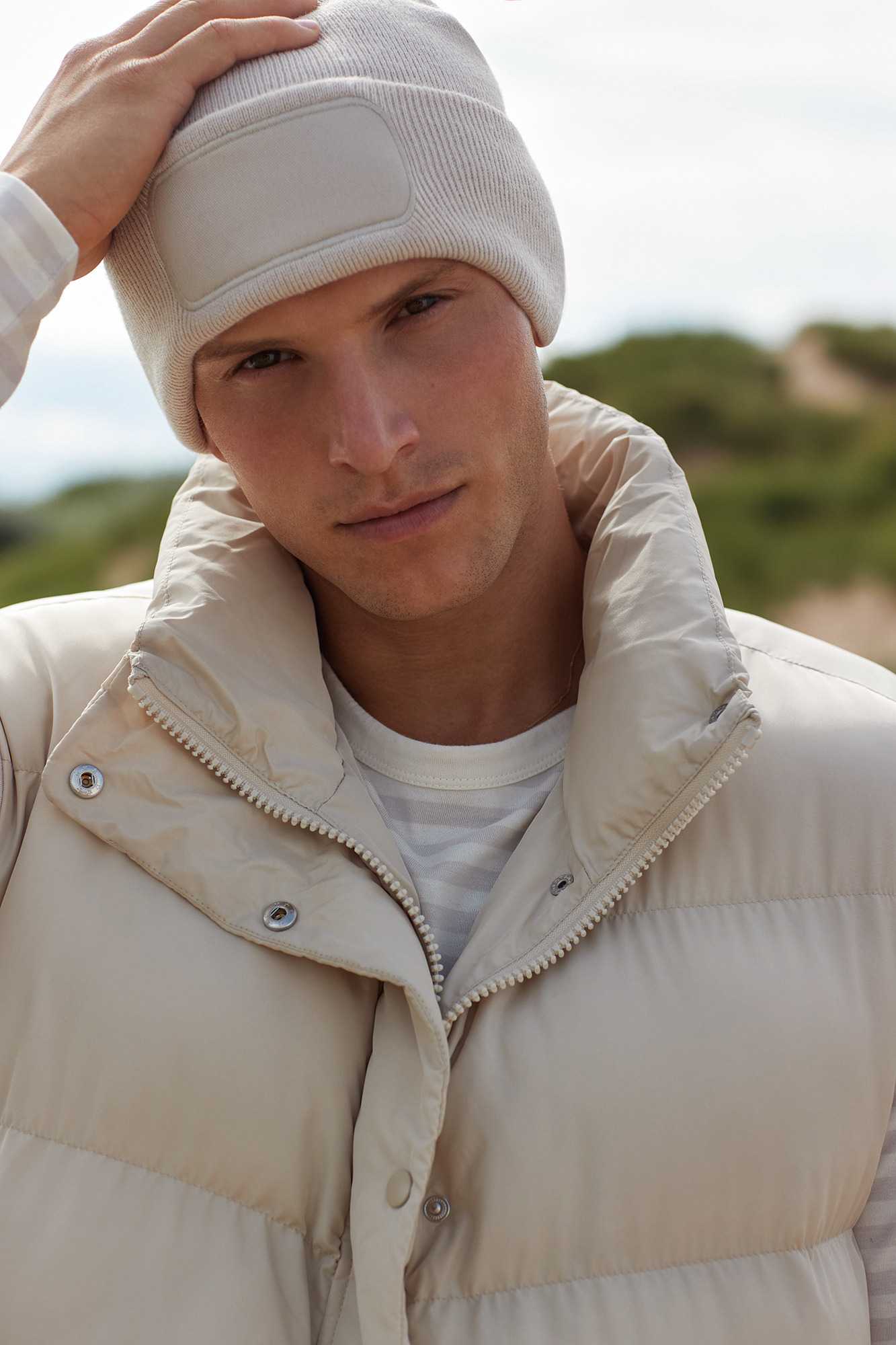  Beechfield Gorro parche original