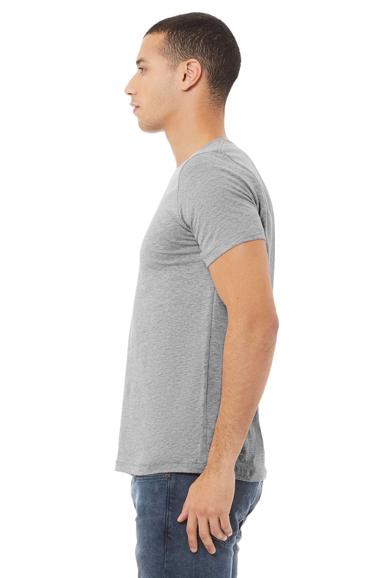  Bella + Canvas Camiseta cuello redondo hombre Heather