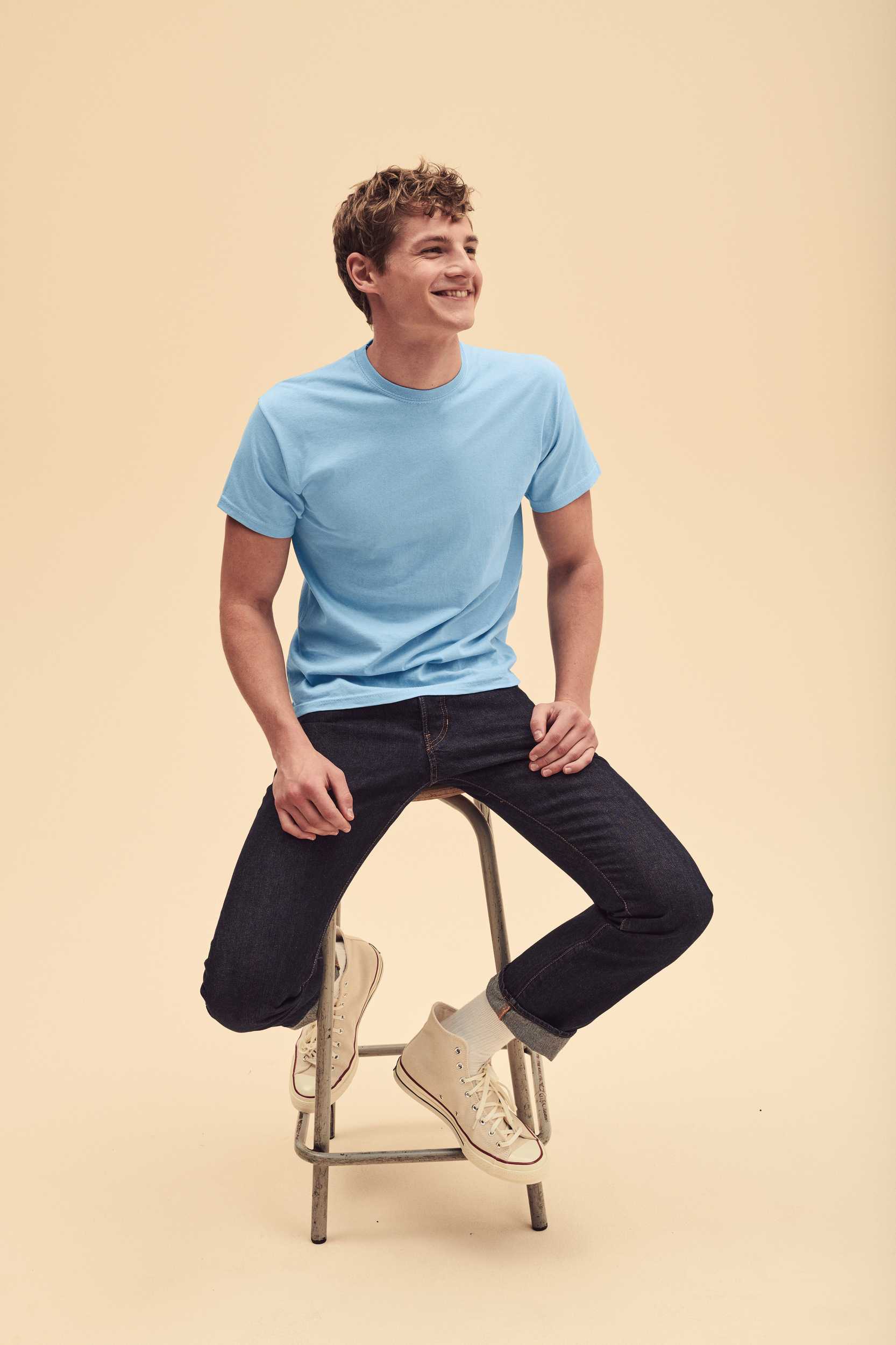  Fruit of the Loom Camiseta Original-T hombre (Full Cut 61-082-0)