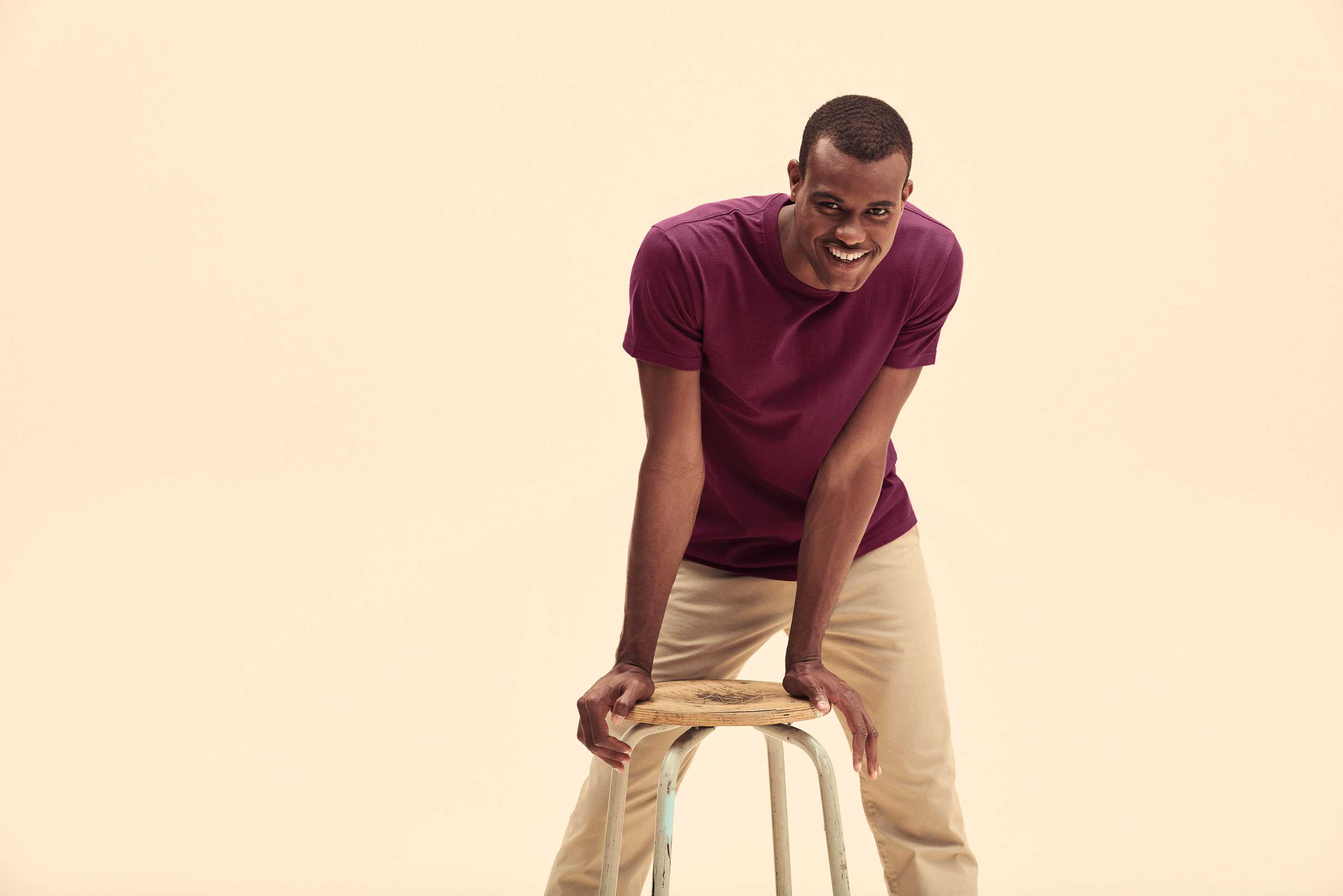  Fruit of the Loom Camiseta Super Premium manga corta (61-044-0)