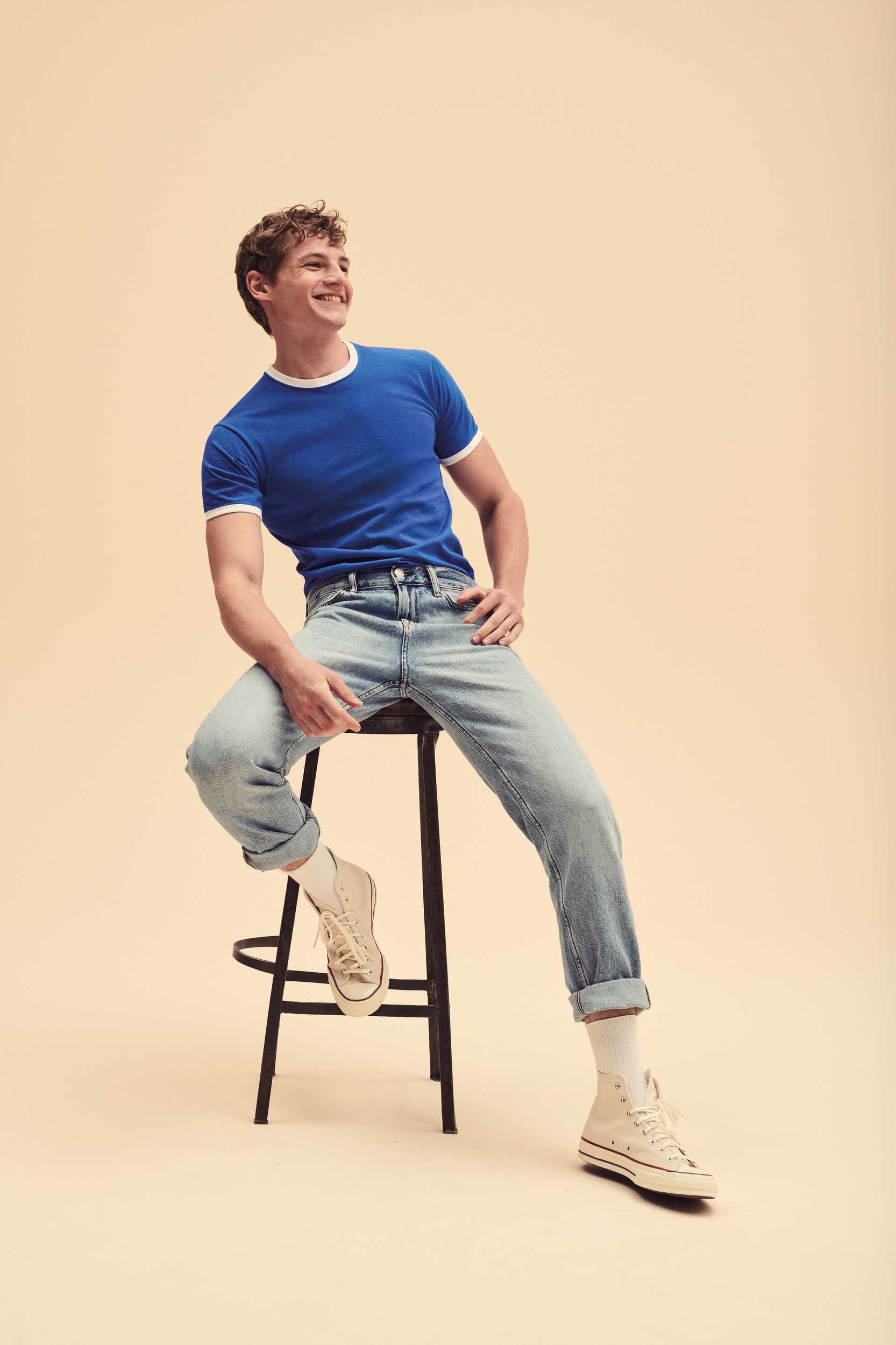  Fruit of the Loom Camiseta Ringer Valueweight