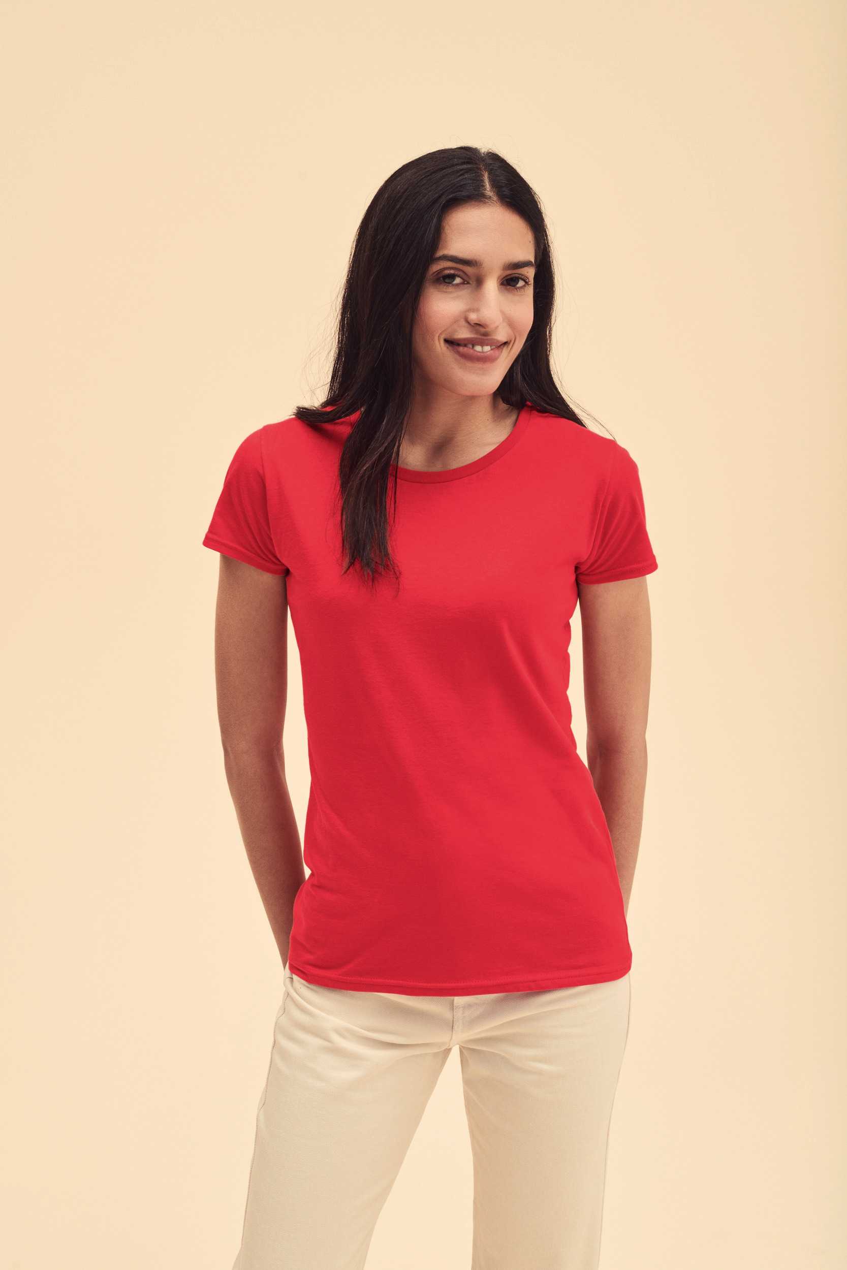  Fruit of the Loom Camiseta Iconic-T mujer