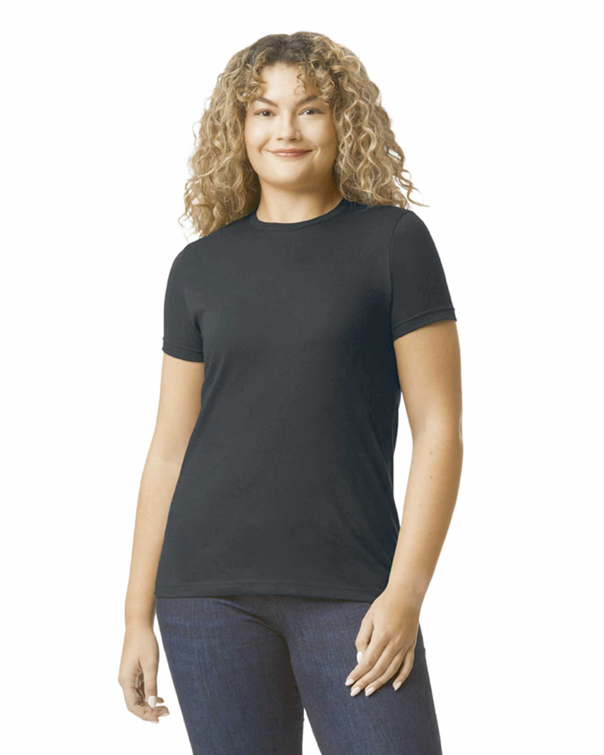  Gildan Camiseta softstyle CVC mujer