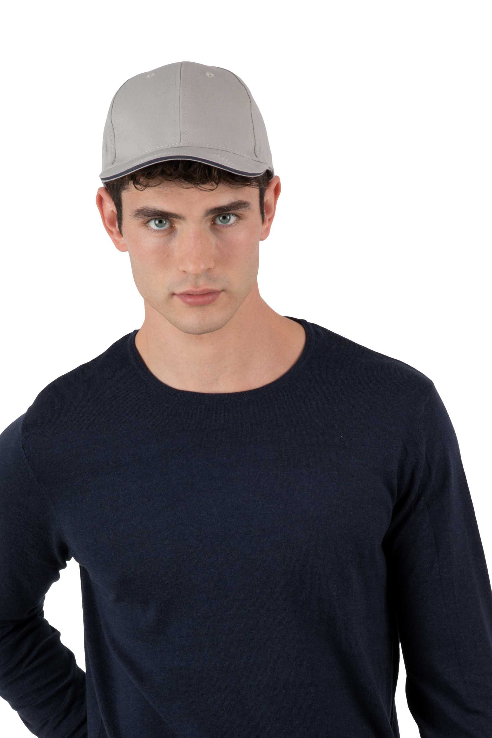  K-up Gorra con sándwich contrastado - 6 paneles