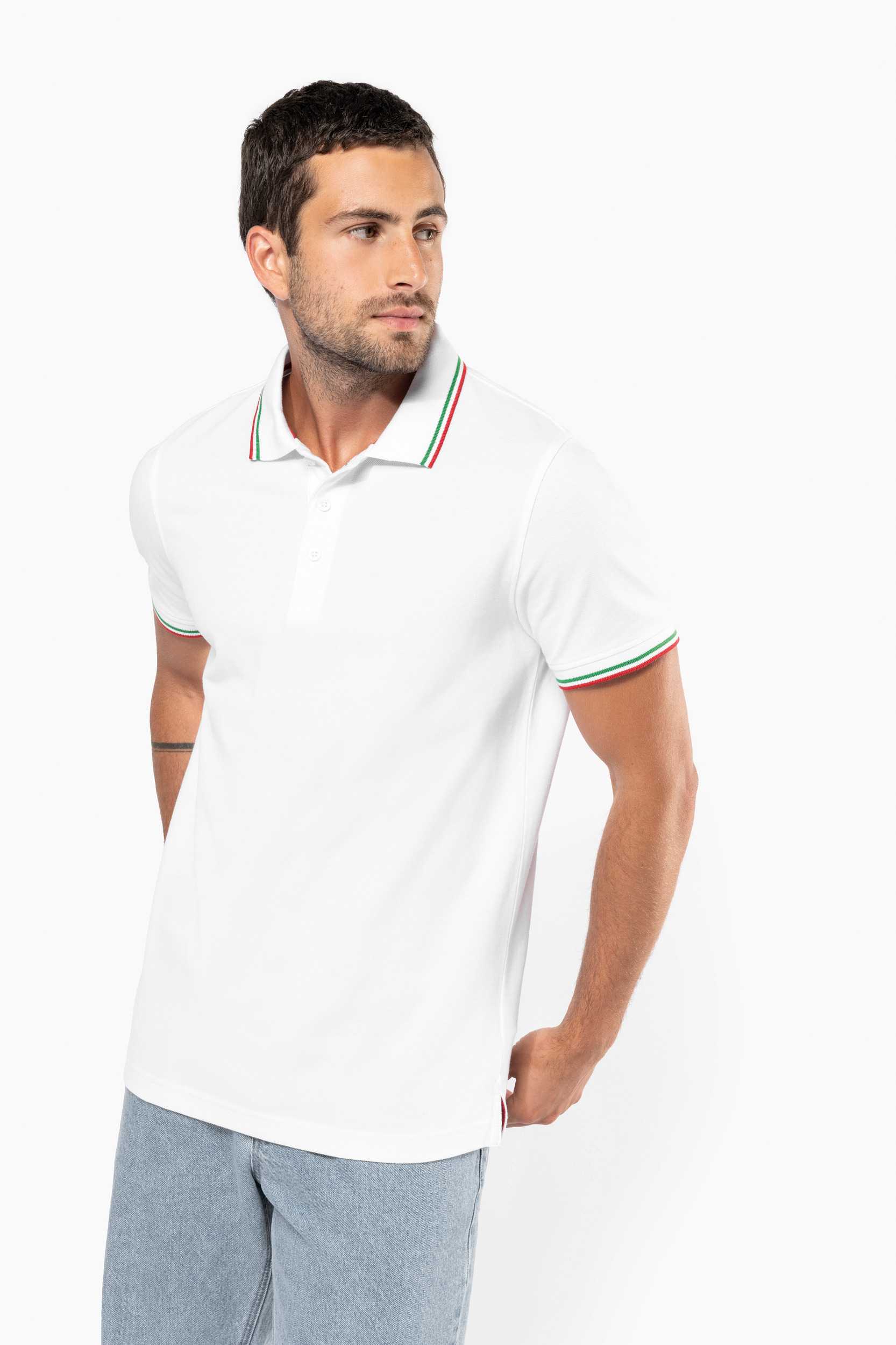  Kariban Polo de manga corta hombre