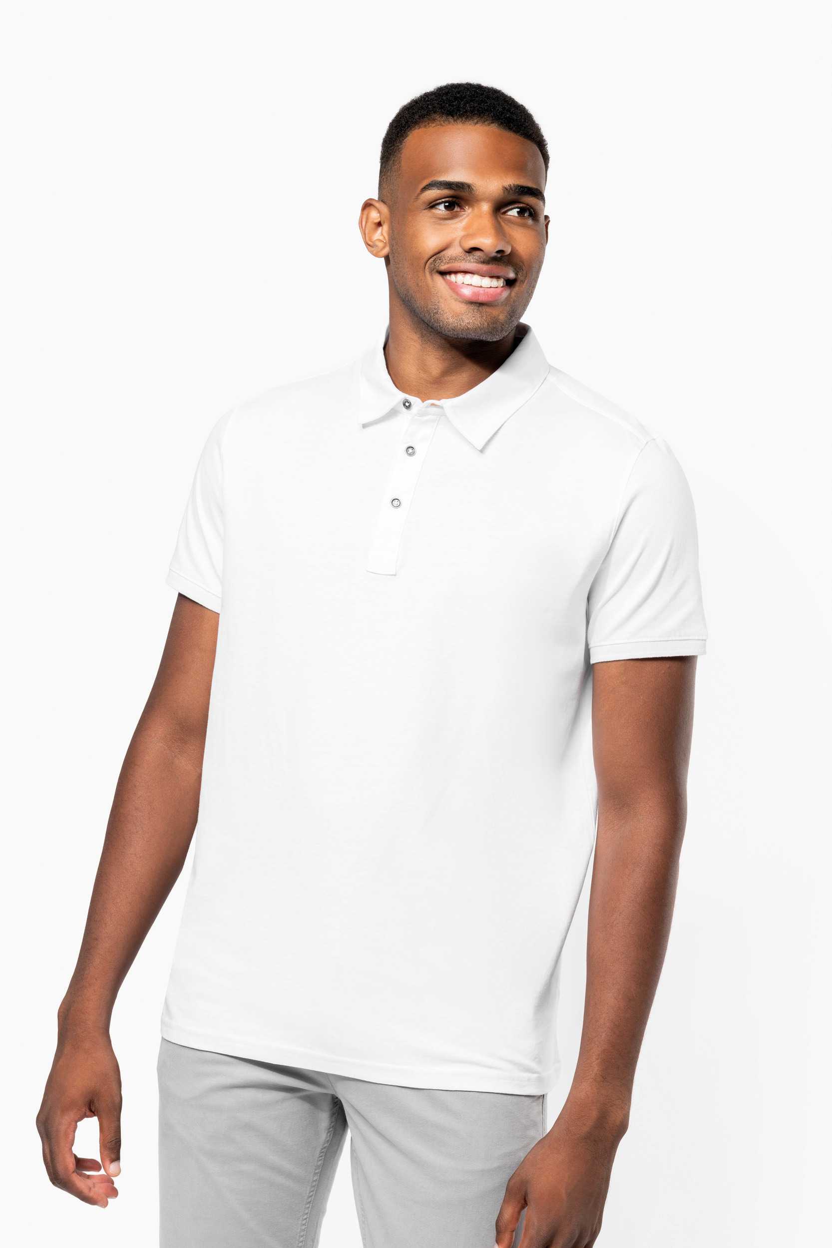  Kariban Polo jersey manga corta hombre