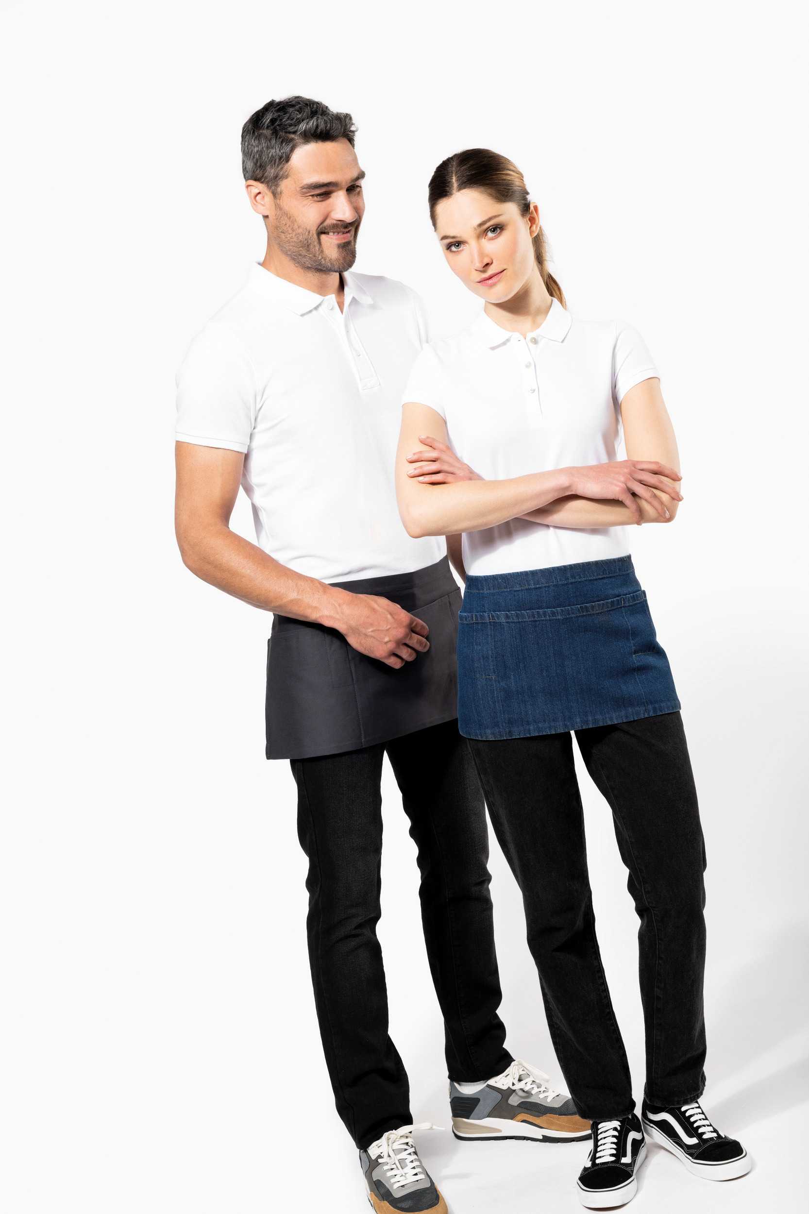  Kariban Delantal corto algodón