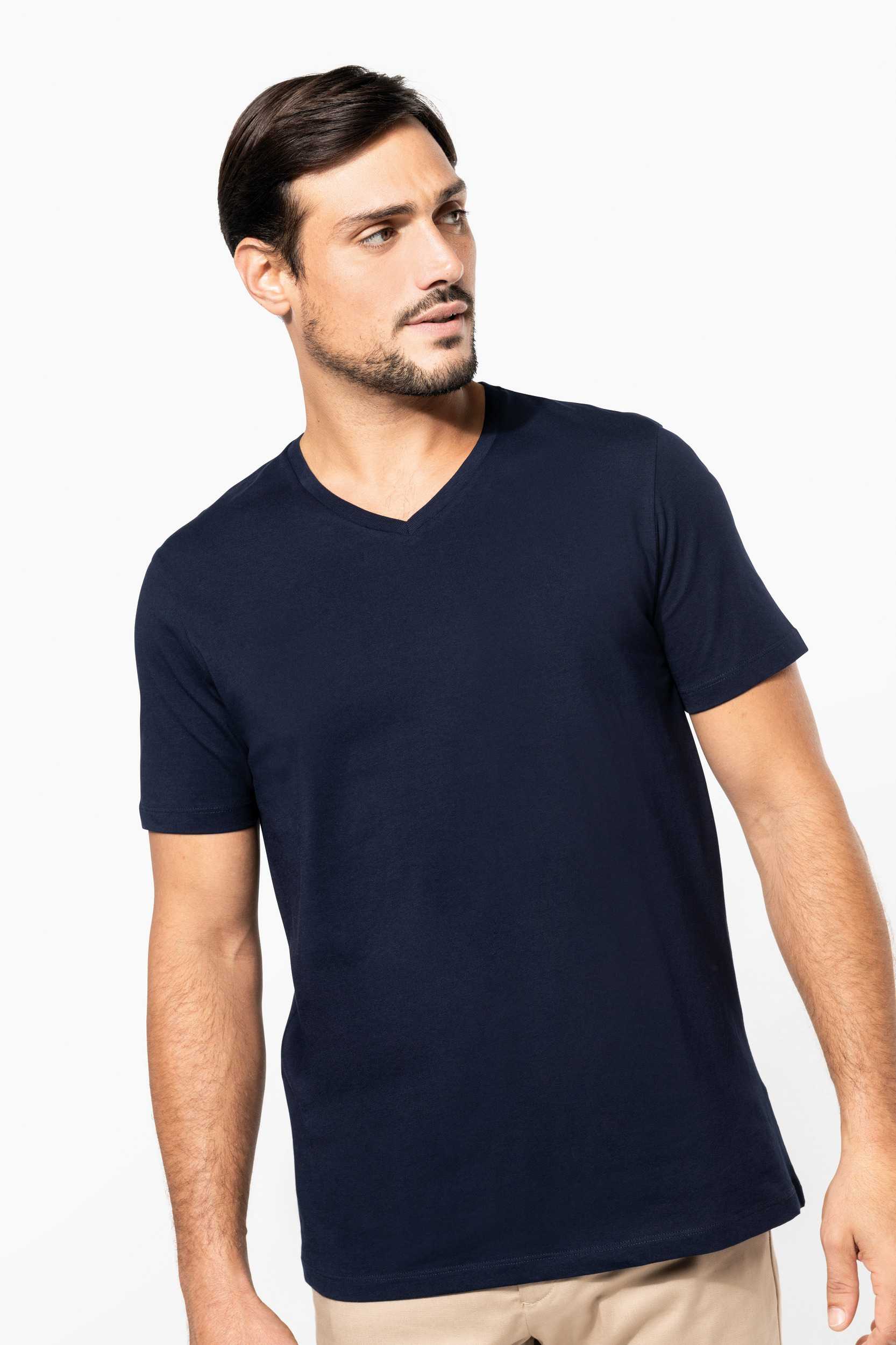  Kariban Premium Camiseta Supima® cuello de pico manga corta hombre