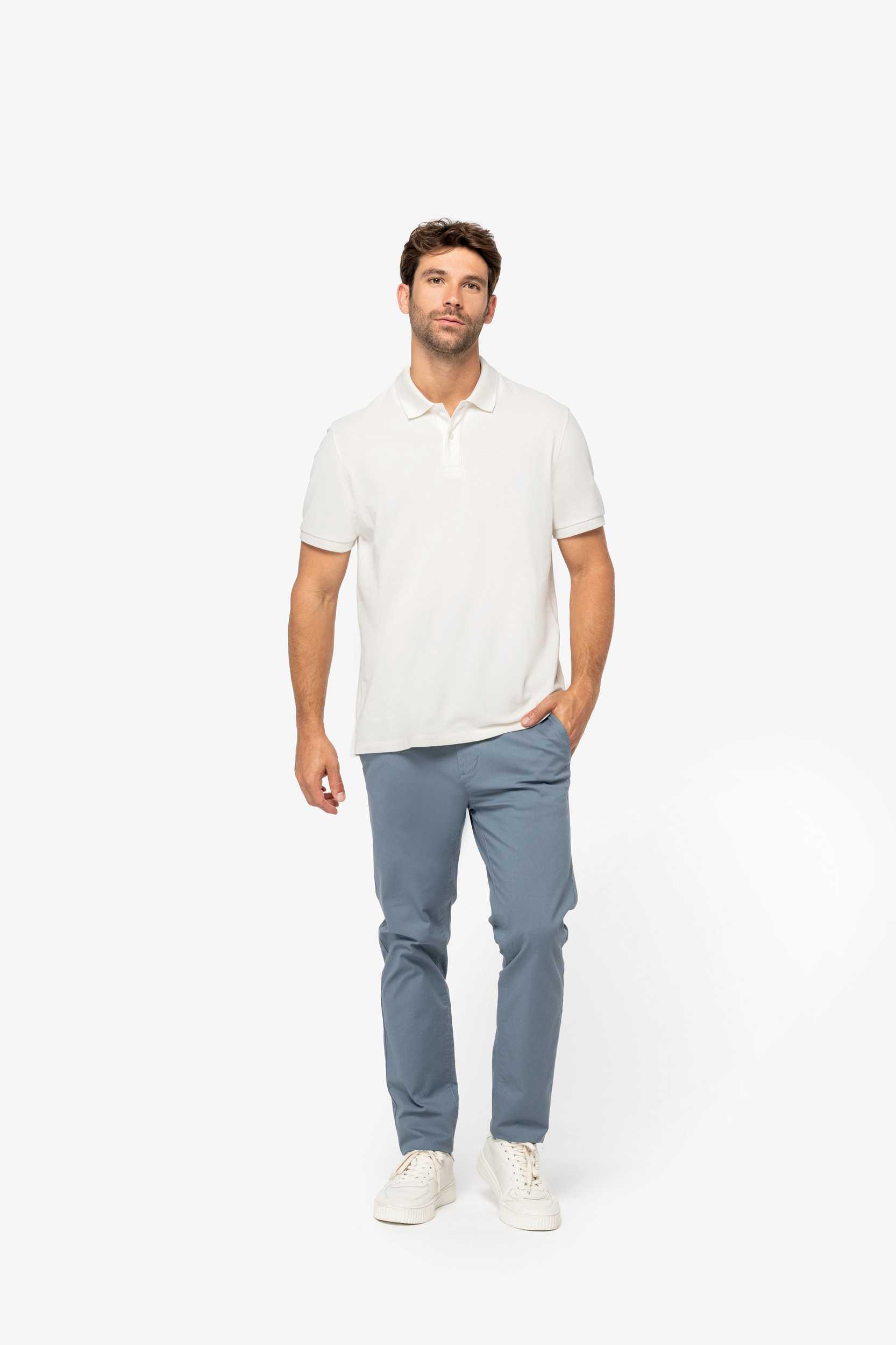  Native Spirit Polo ecorresponsable punto piqué hombre