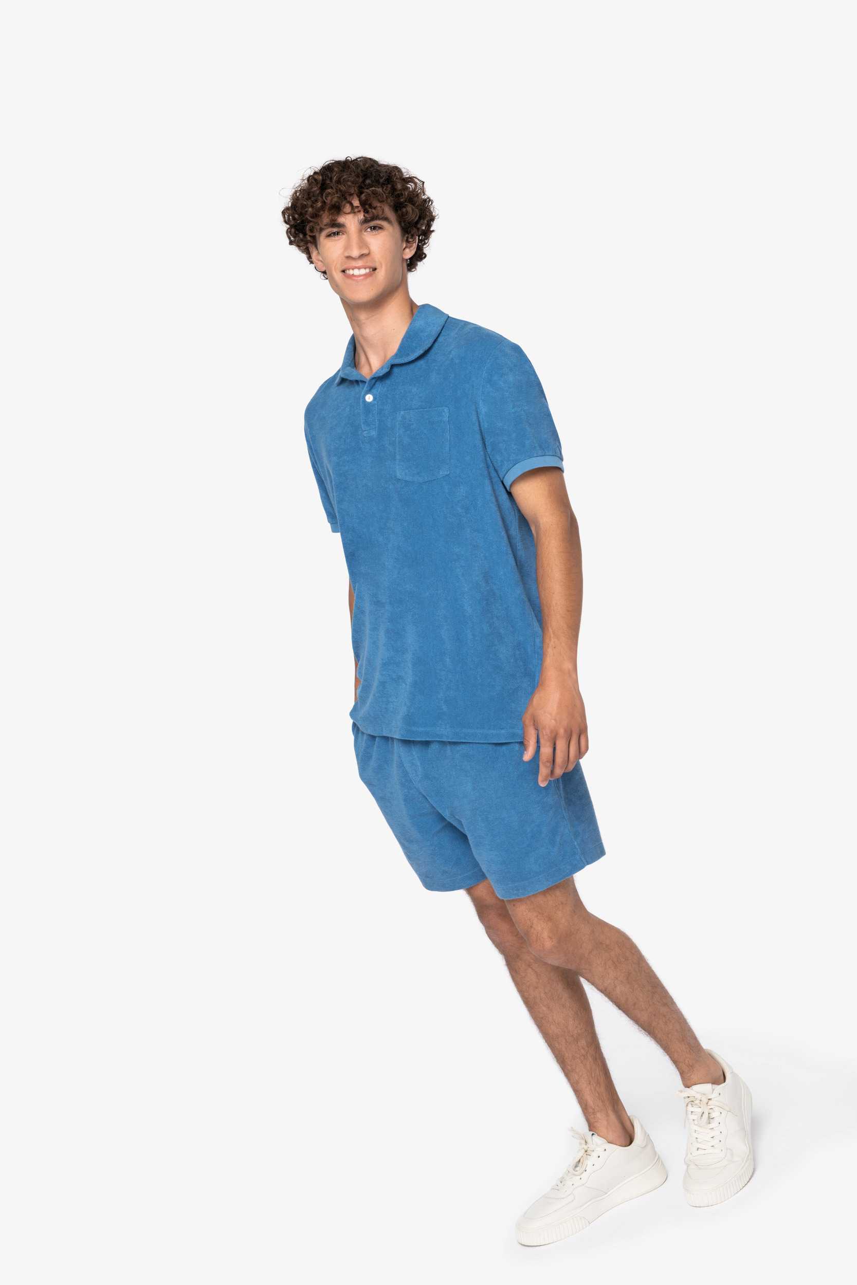  Native Spirit Polo ecorresponsable de rizo hombre