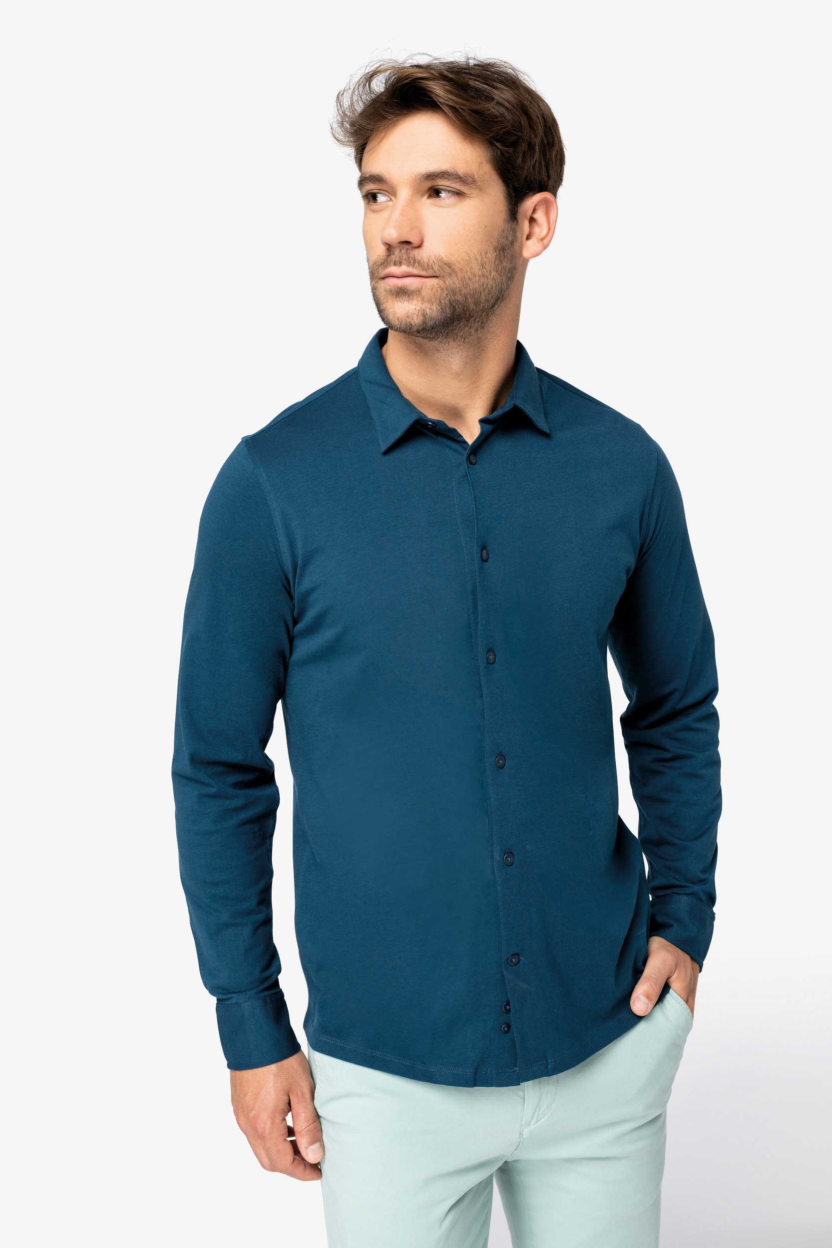  Native Spirit Camisa ecorresponsable de punto jersey hombre