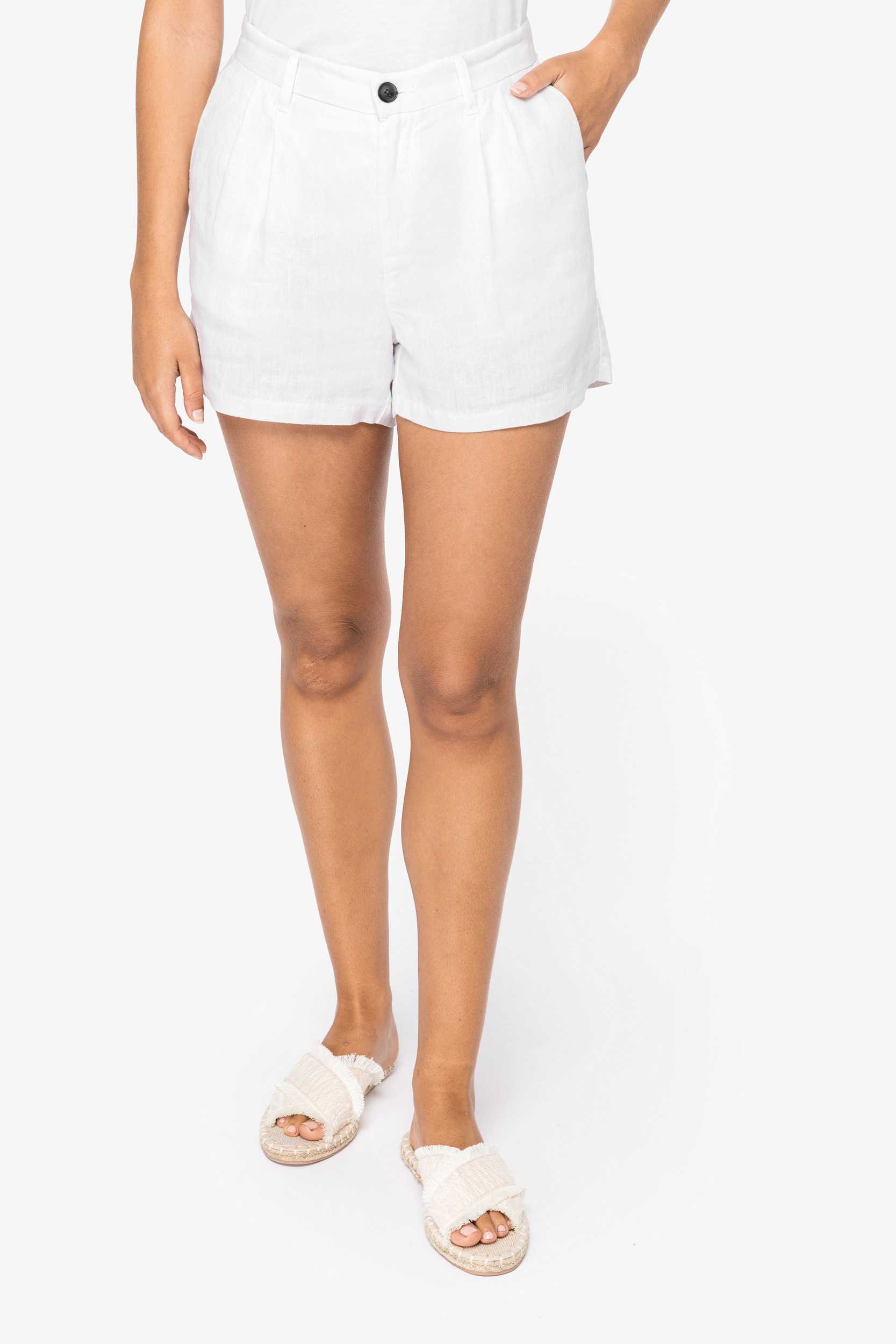  Native Spirit Short de lino mujer