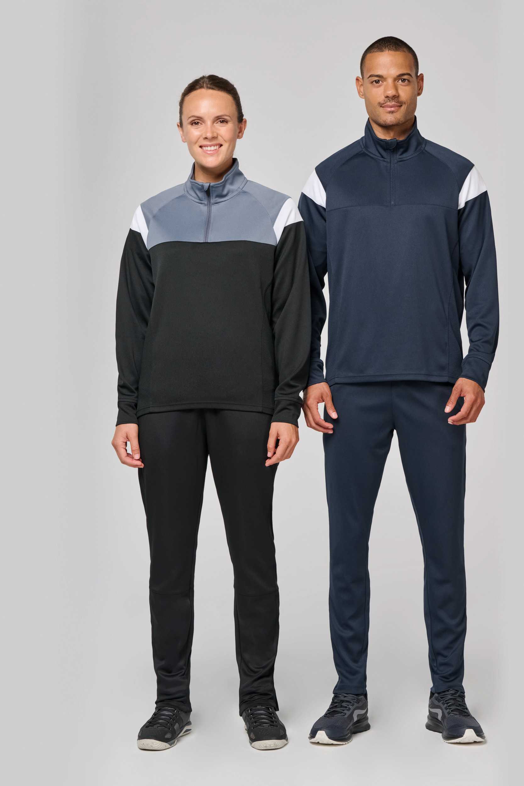  PROACT Sudadera de entrenamiento 1/4 de cremallera unisex