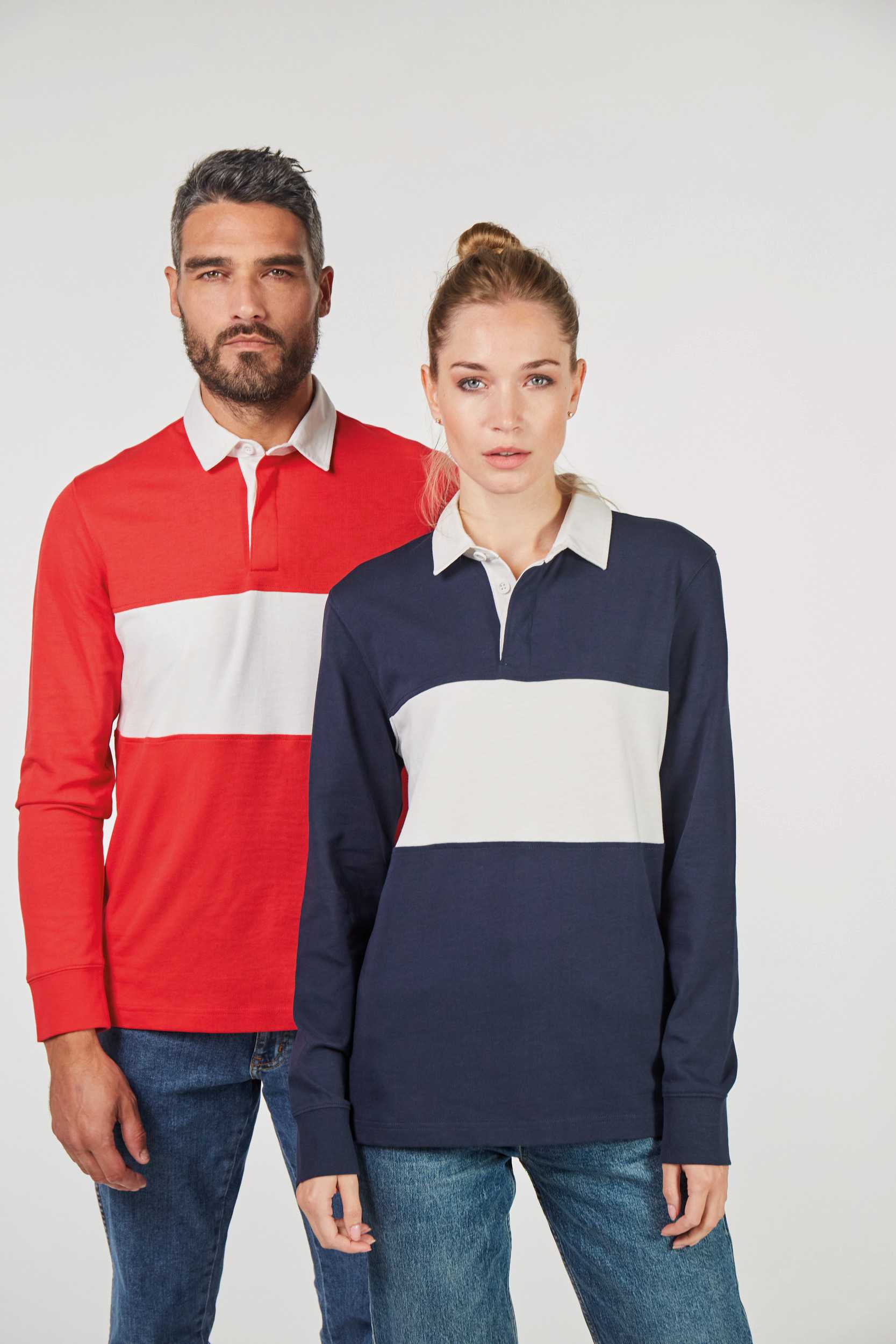  PROACT Polo rugby manga larga