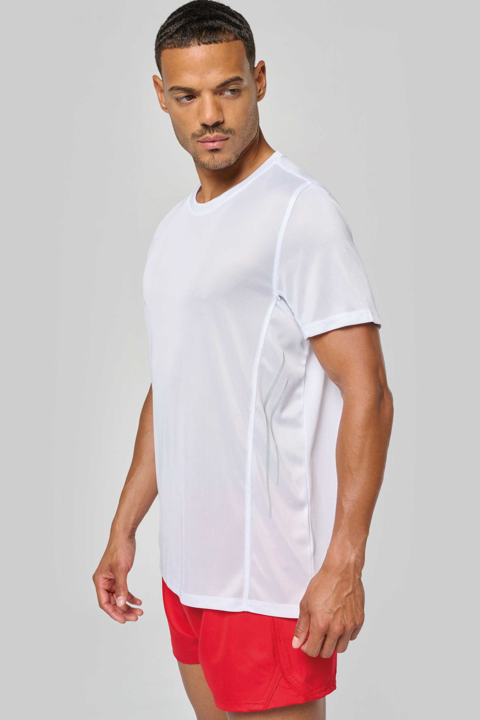  PROACT Camisa de deporte bimaterial manga corta hombre