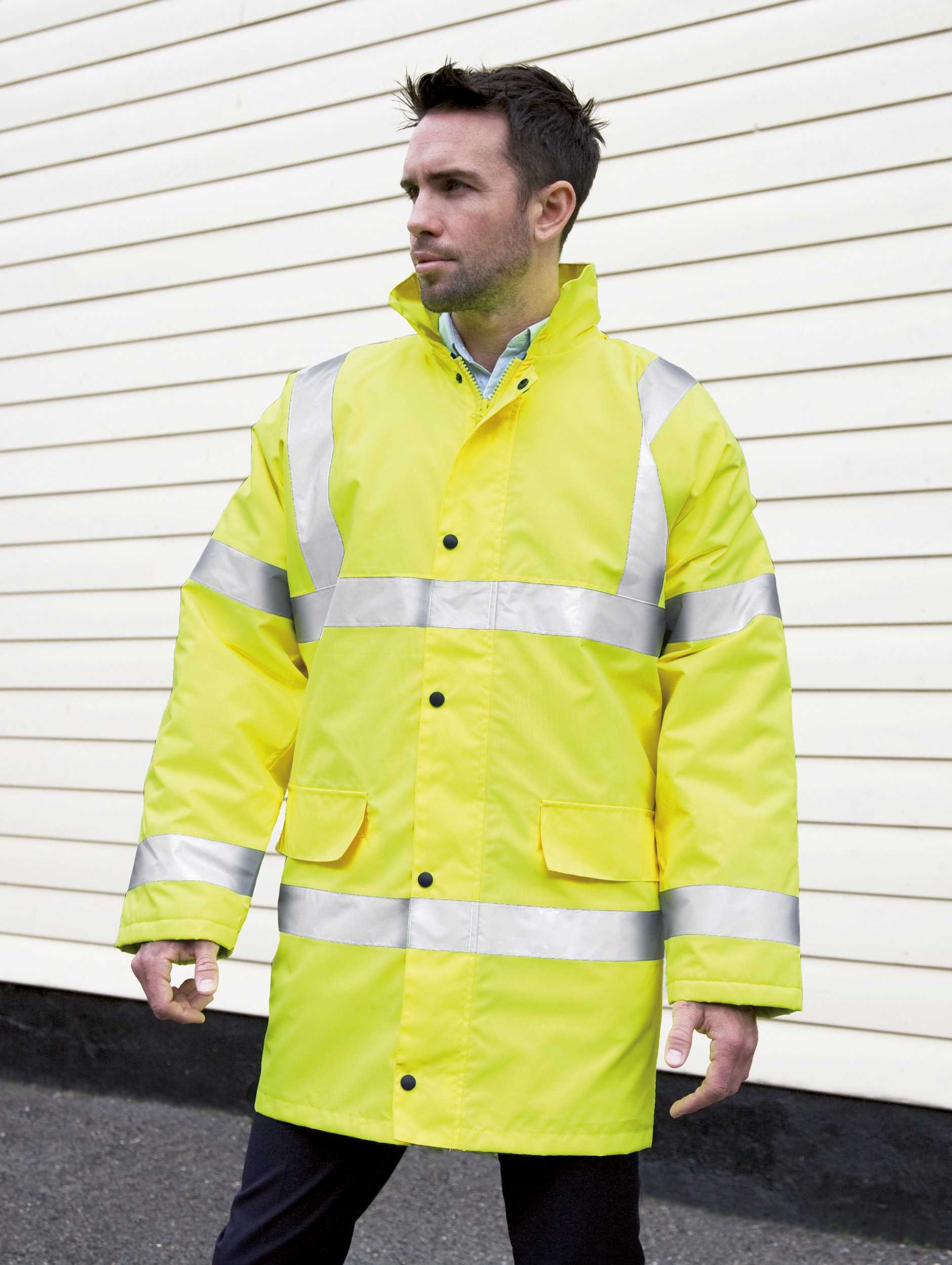  Result Parka High Viz Motorway