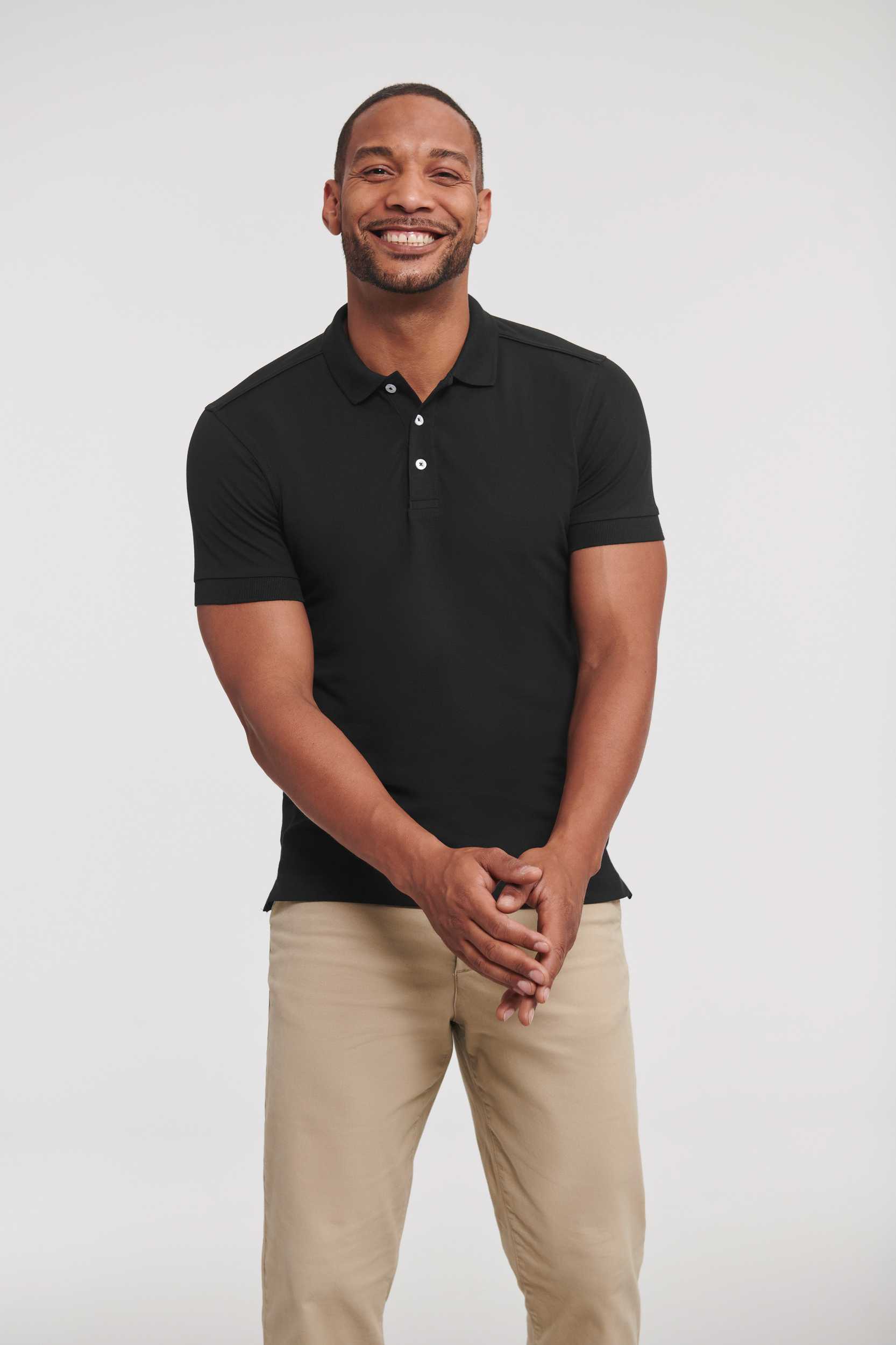  Russell Europe Polo Stretch hombre