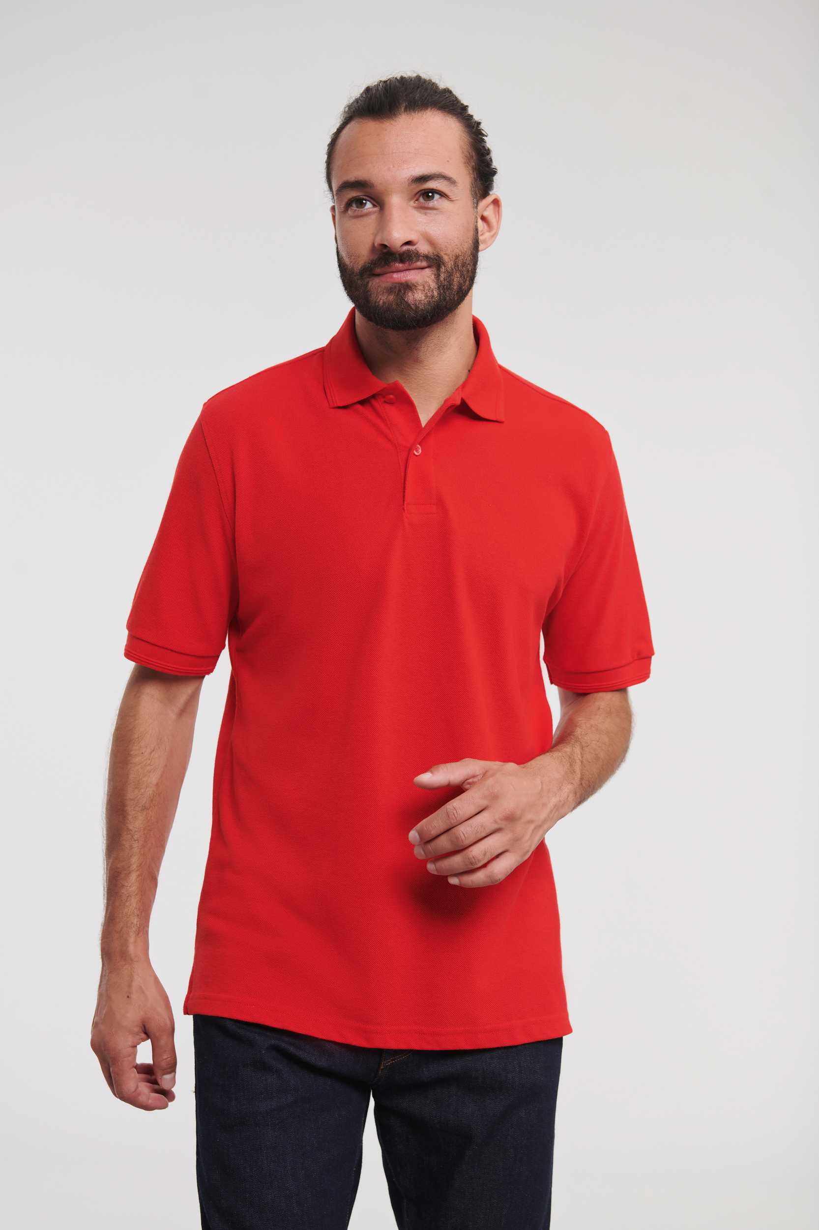  Russell Europe Polo Heavy Duty