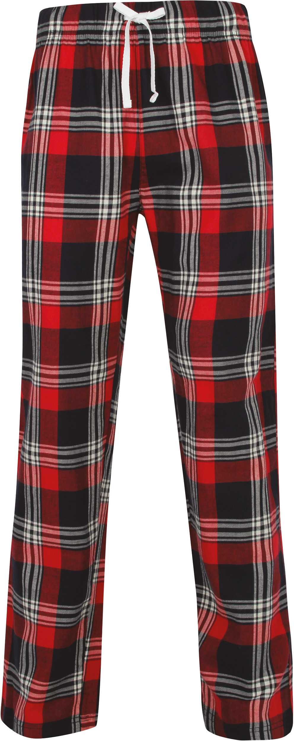  Skinni Fit Pantalón Tartán hombre
