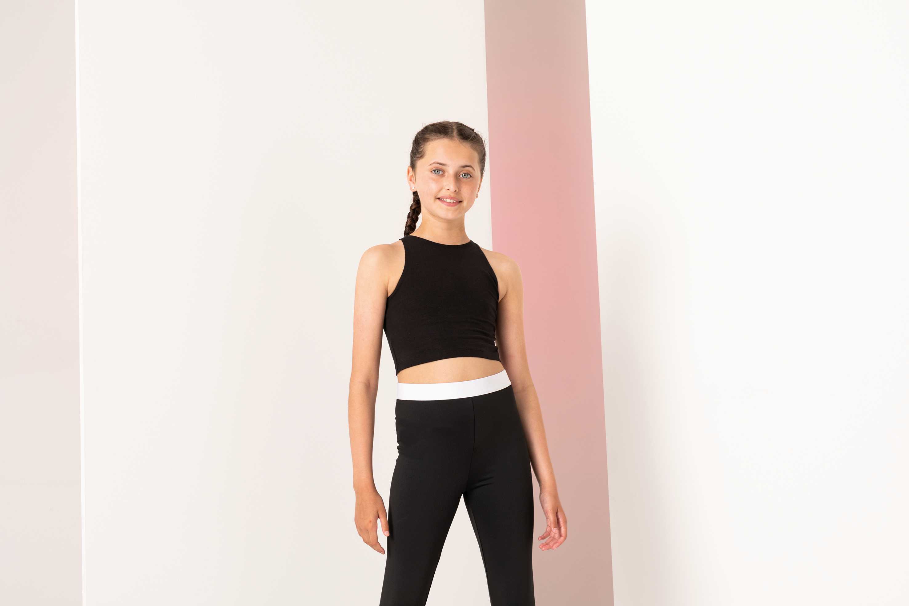  Skinni Fit Top corto niños