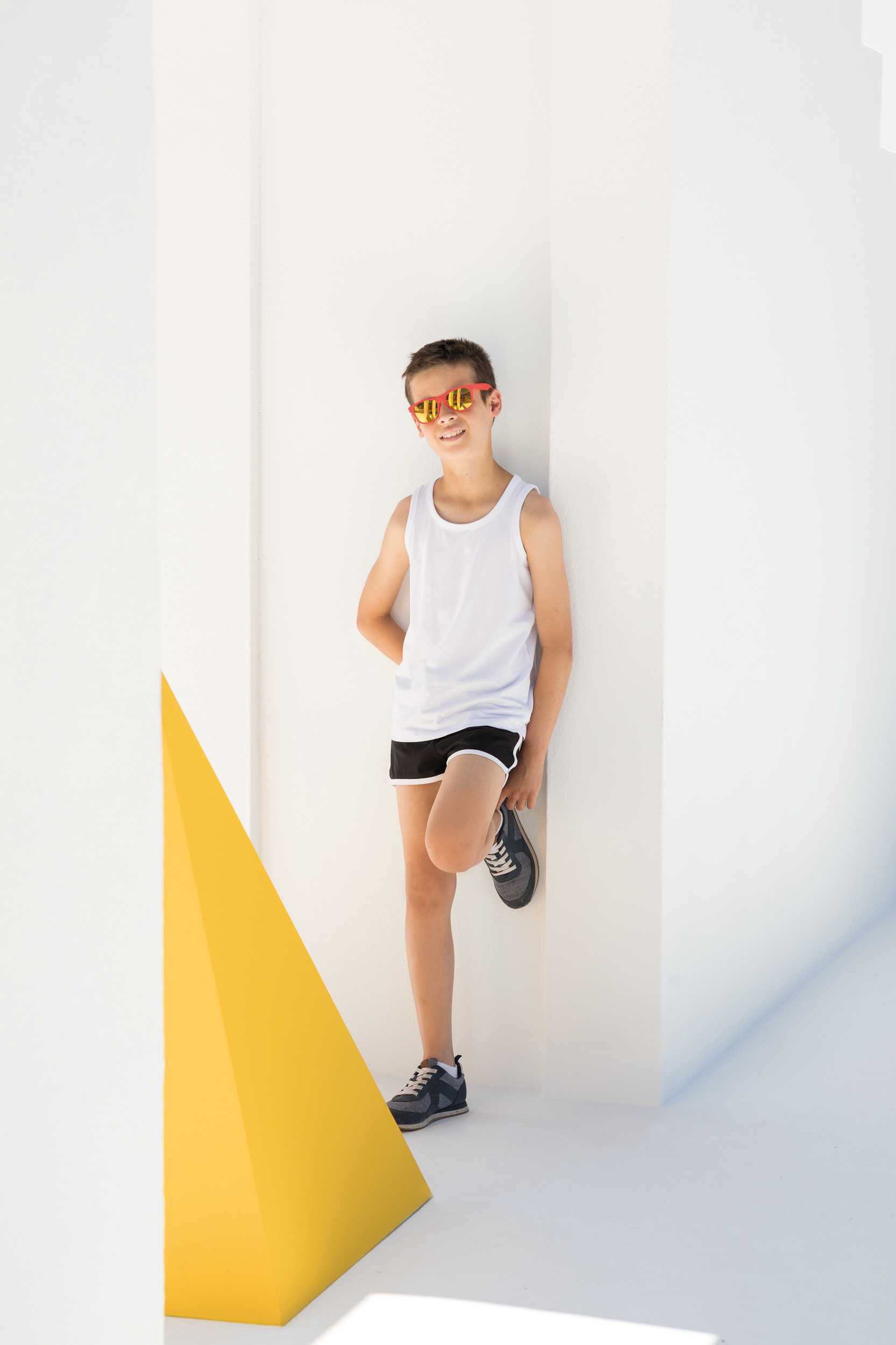  Skinni Fit CAMISETA TIRANTES STRETCH niños