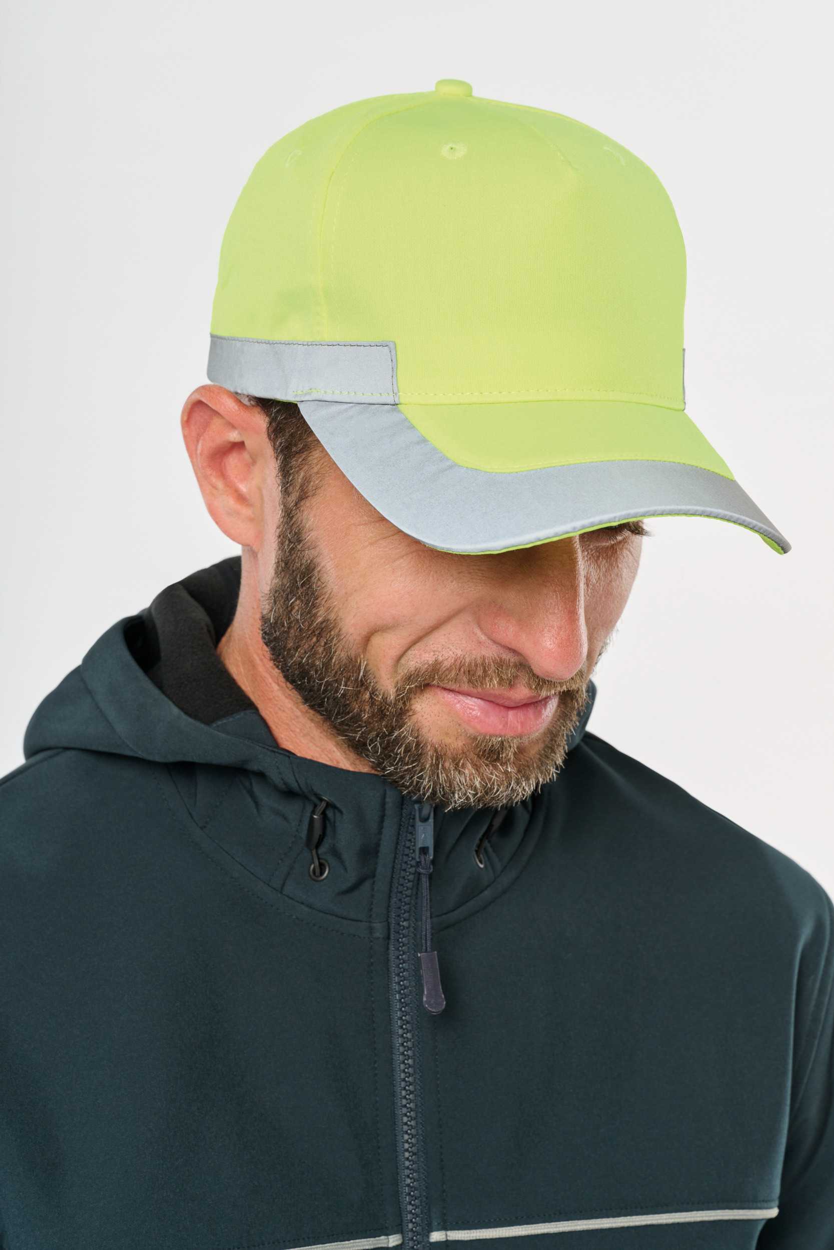  WK. Designed To Work Gorra fluorescente 5 paneles