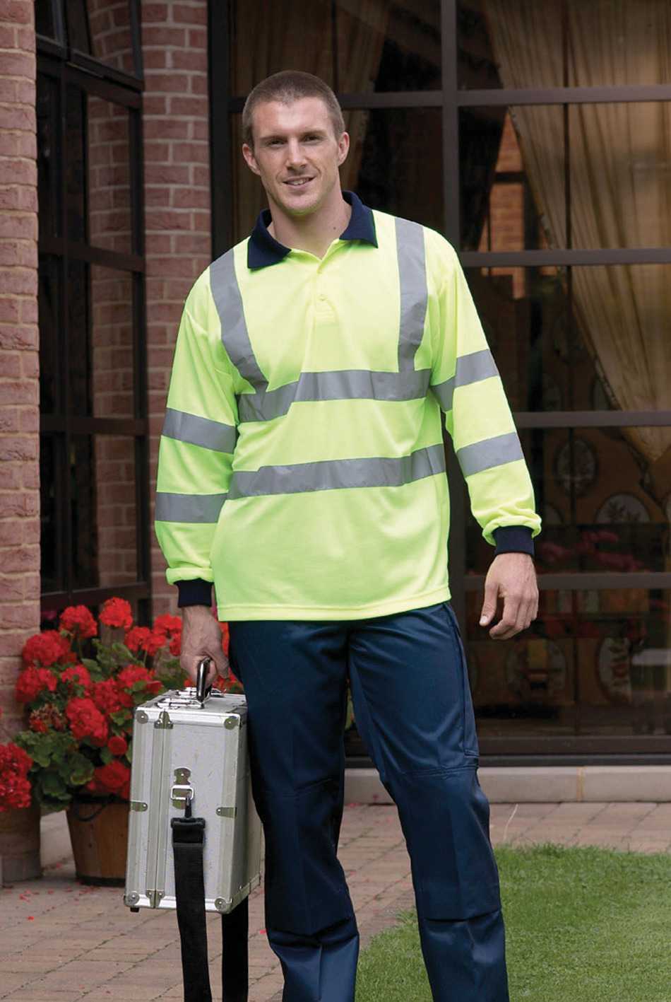  Yoko Polo alta visibilidad manga larga