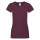 Camiseta manga corta de mujer Sofspun de mujer Granate