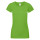 Camiseta manga corta de mujer Sofspun de mujer Verde lima