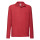 Polo piqué manga larga Manga larga 65/35 de niño Rojo