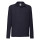 Polo piqué manga larga Manga larga 65/35 de niño Azul marino oscuro