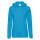 Sudadera ligera con capucha y cremallera de mujer. Capucha y cremallera light de mujer Azul azure