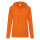 Sudadera ligera con capucha de mujer. Capucha light de mujer Naranja