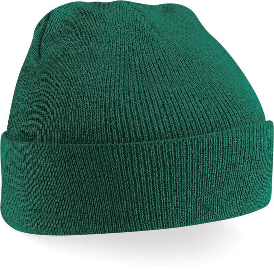 Gorro Original - borde vuelto Bottle Green