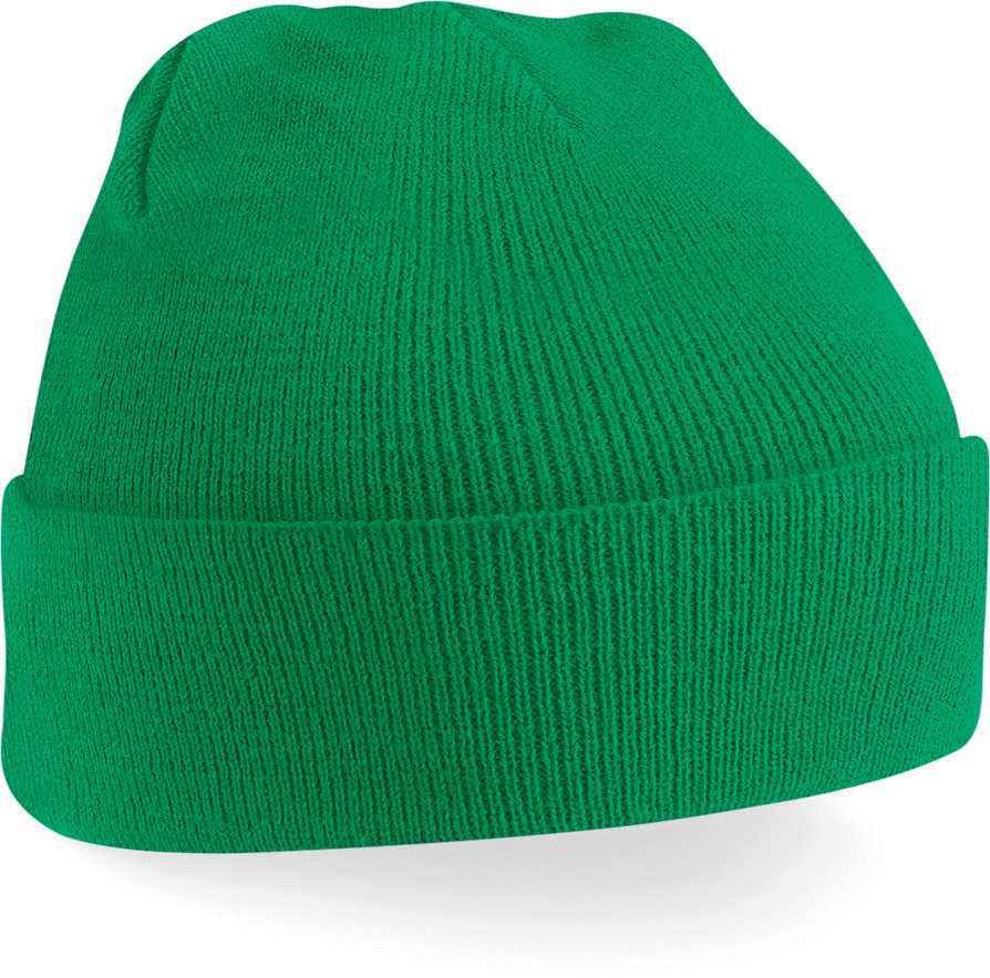 Gorro Original - borde vuelto Kelly Green
