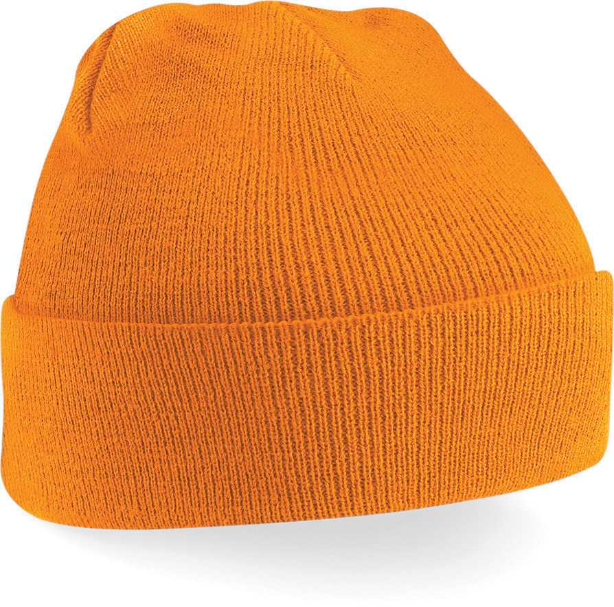 Gorro Original - borde vuelto Orange