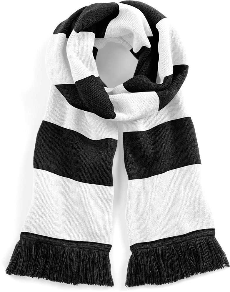 Bufanda Stadium a rayas Black / White