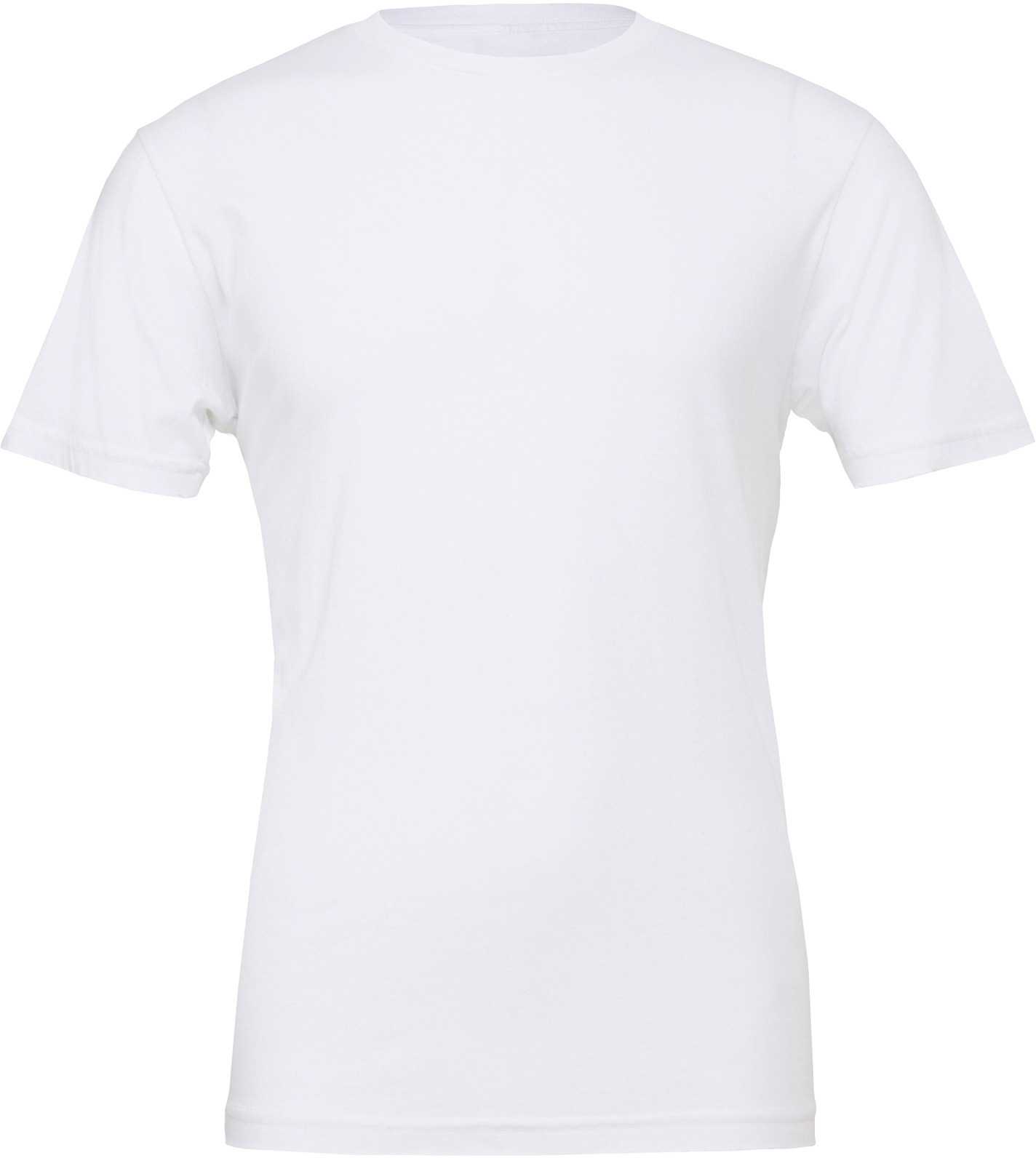 Camiseta cuello redondo unisexo White