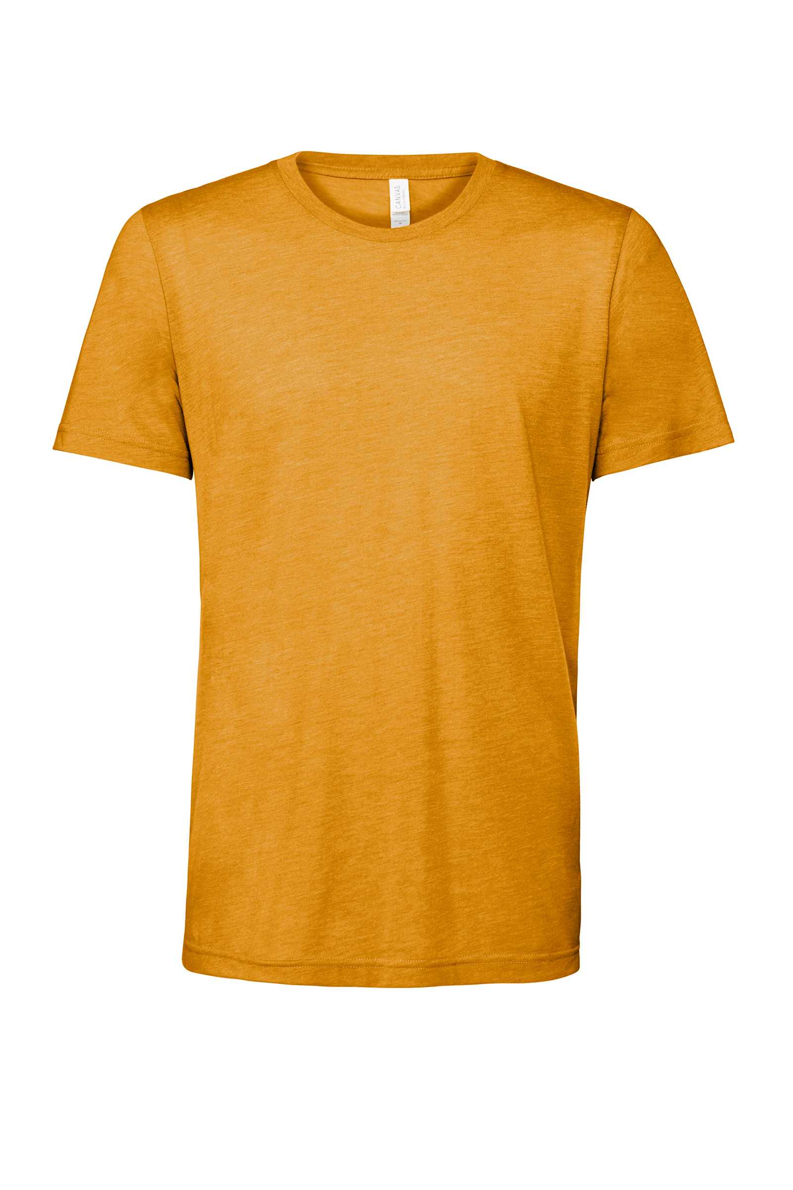 Camiseta Triblend cuello redondo MUSTARD TRIBLEND