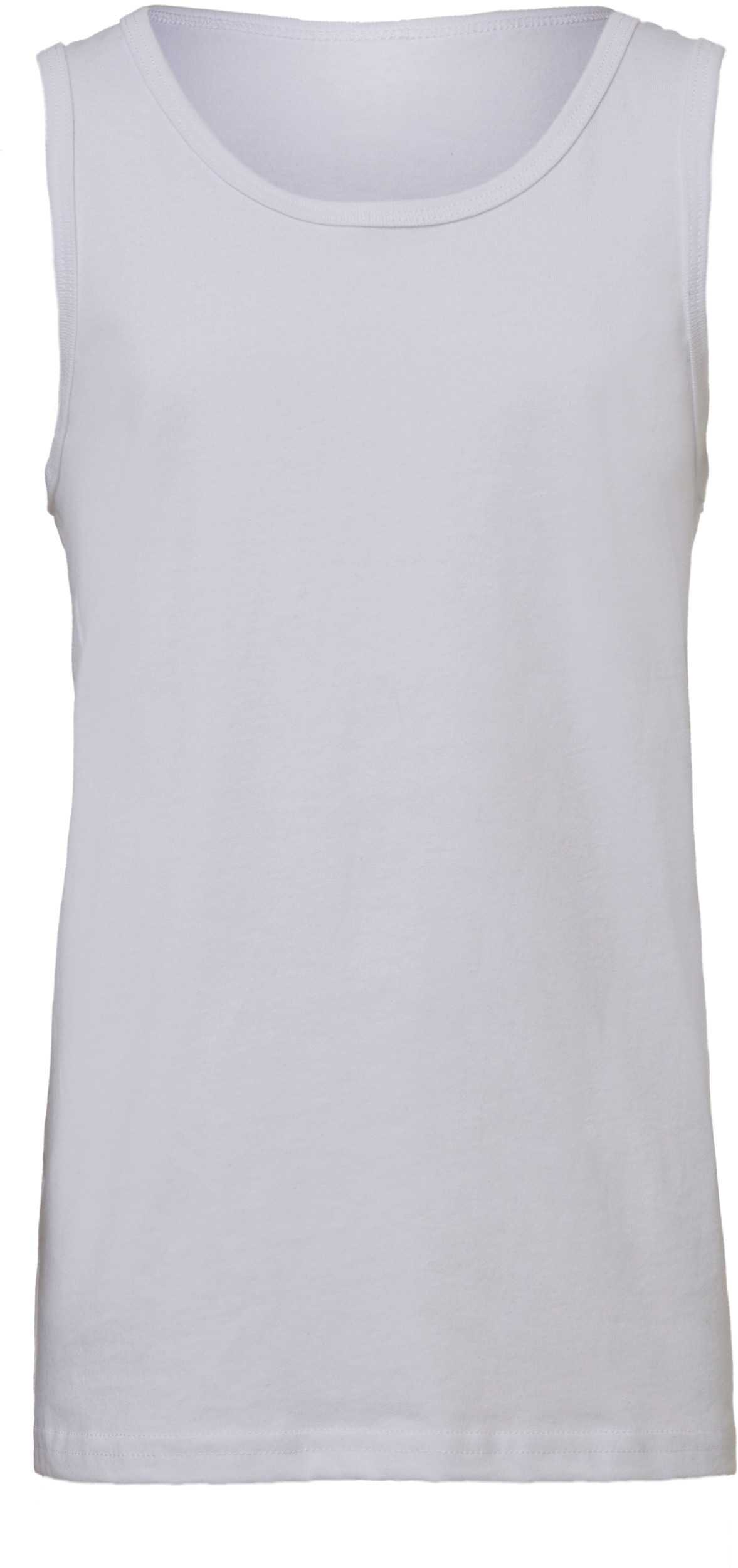 Camiseta tirantes unisex White