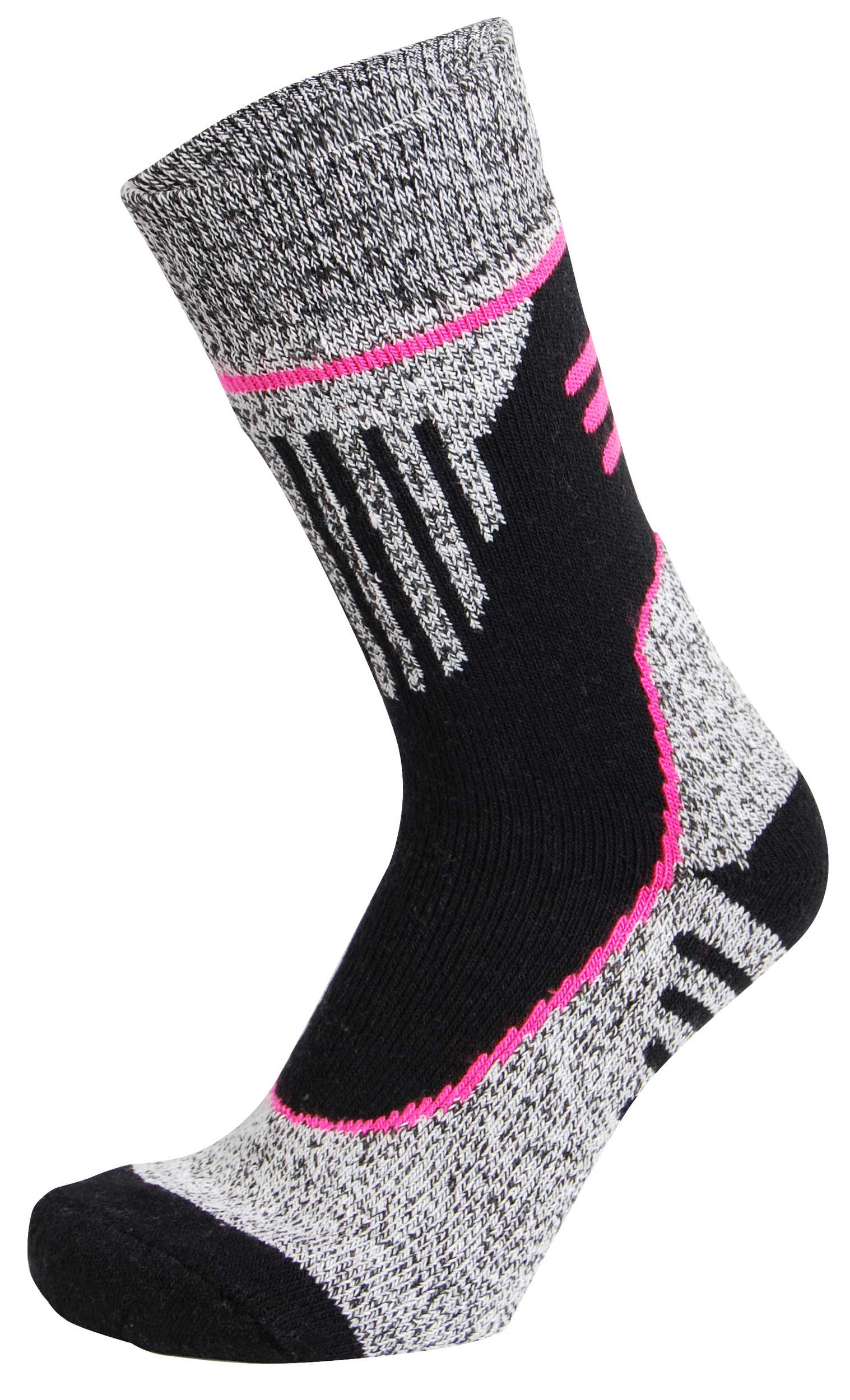 Calcetines de mujer - Juego de 2 pares Grey / PINK