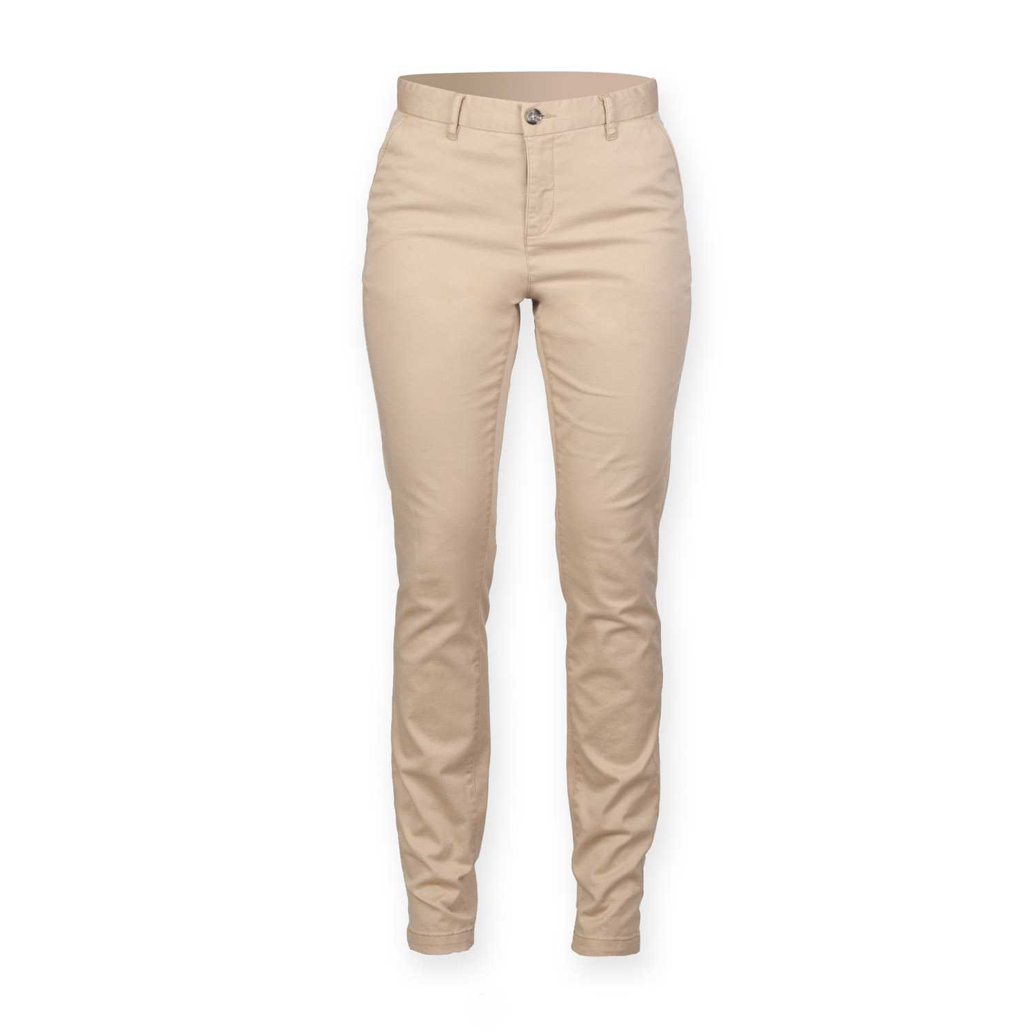 Pantalón Chino Stretch mujer Stone