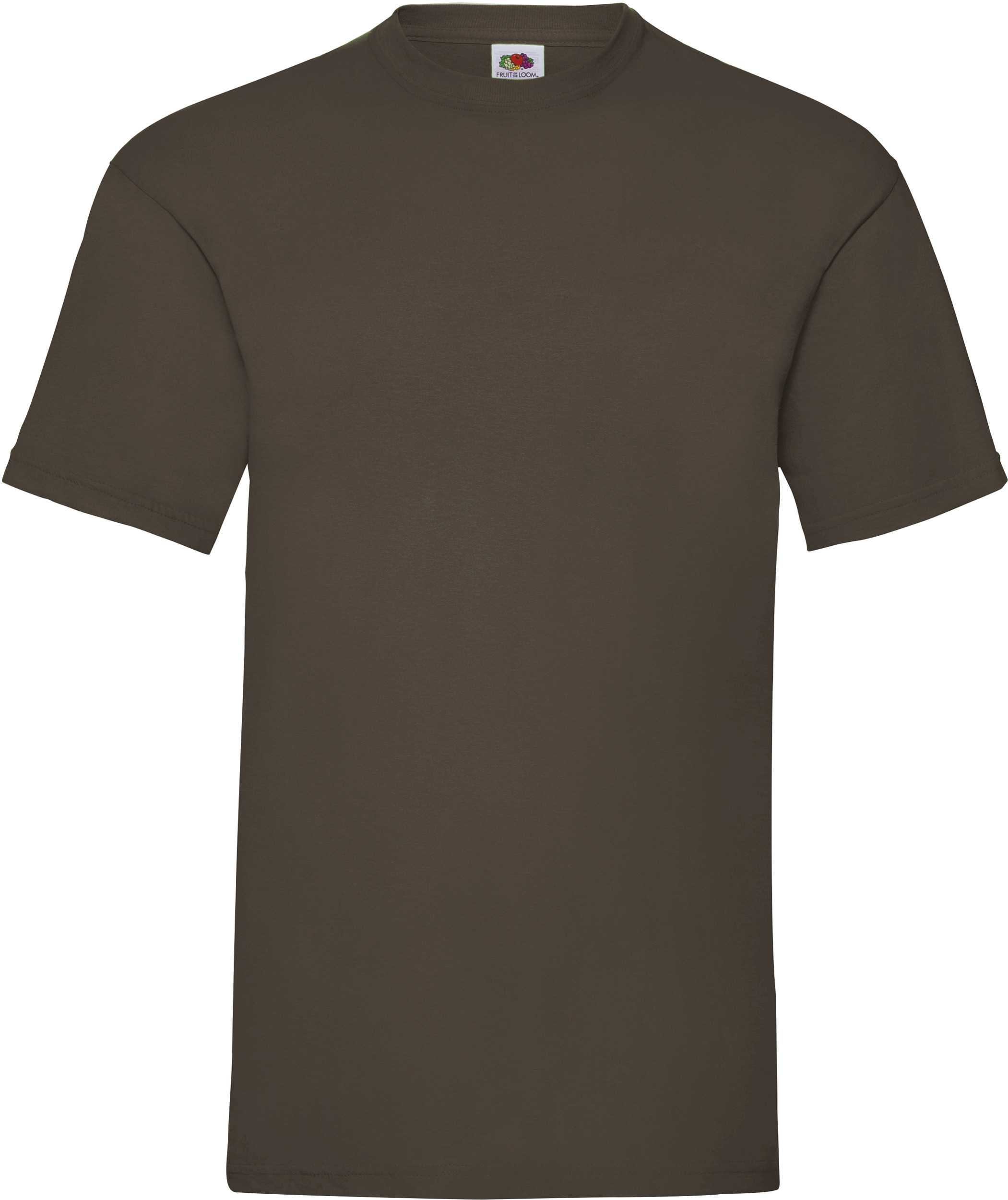Camiseta Valueweight hombre (61-036-0) Chocolate