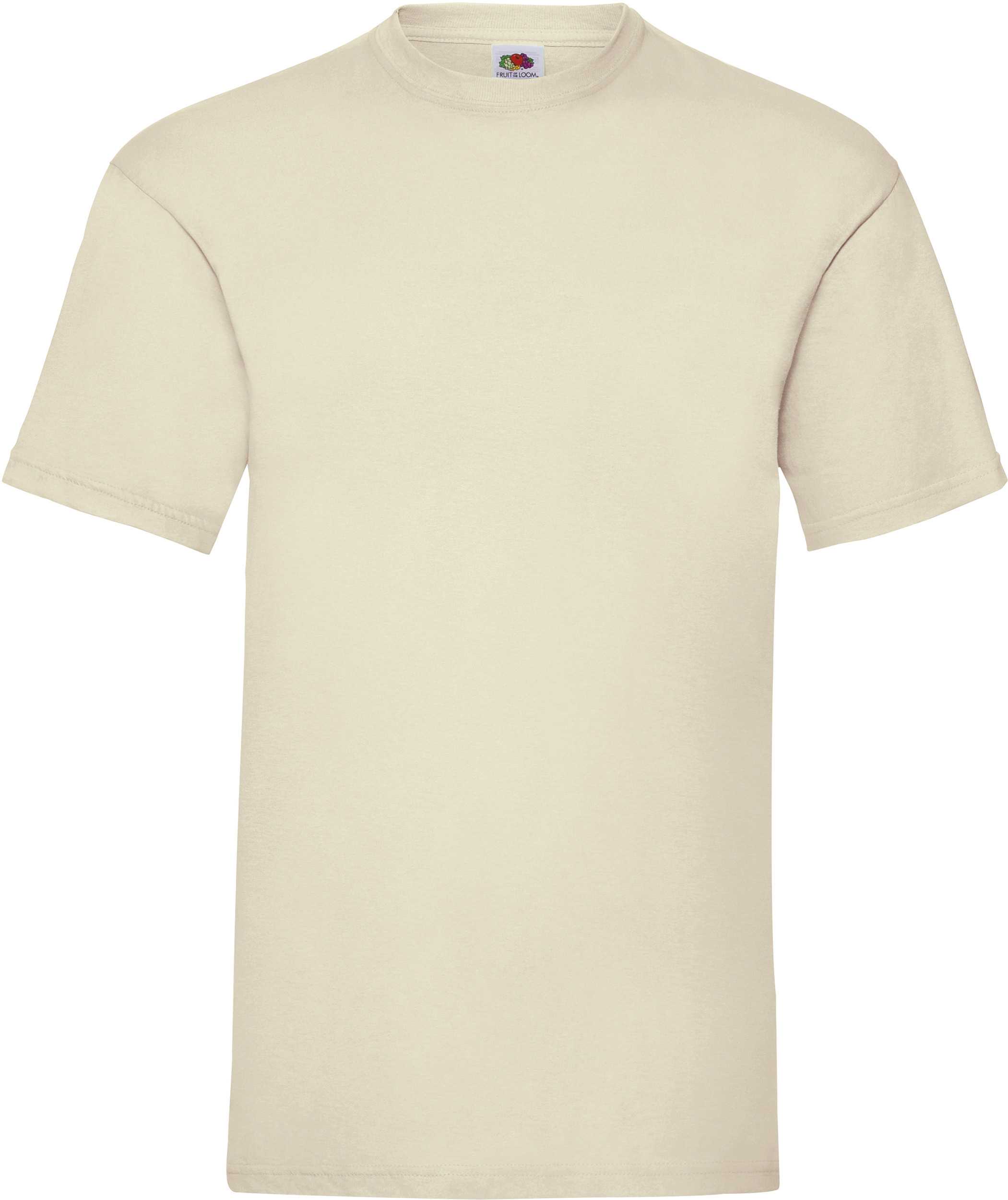 Camiseta Valueweight hombre (61-036-0) Natural