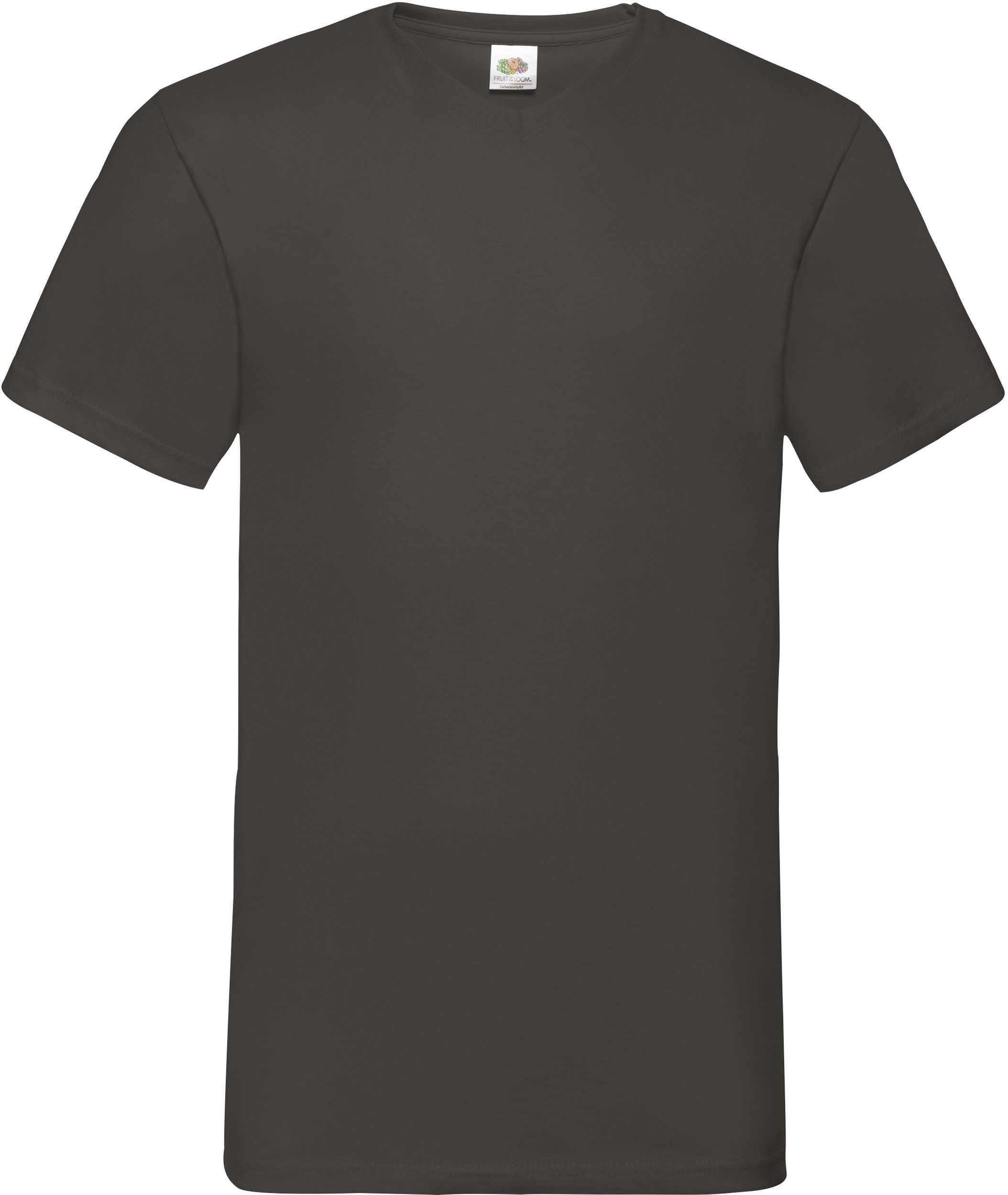 Camiseta Valueweight cuello de pico hombre (61-066-0) Light Graphite