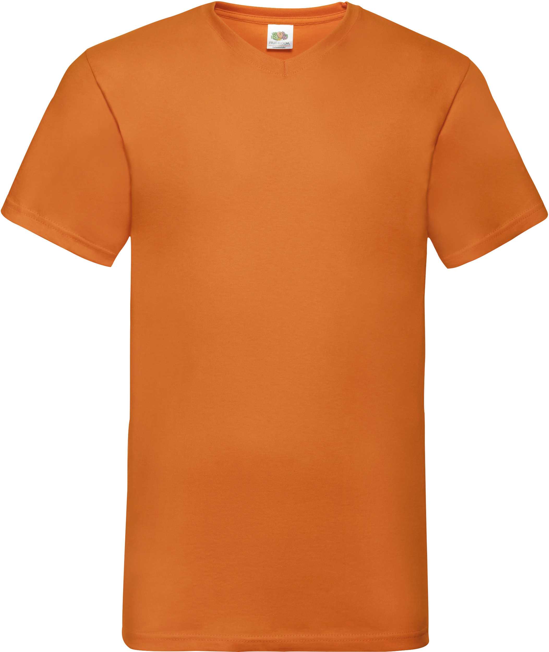 Camiseta Valueweight cuello de pico hombre (61-066-0) Orange