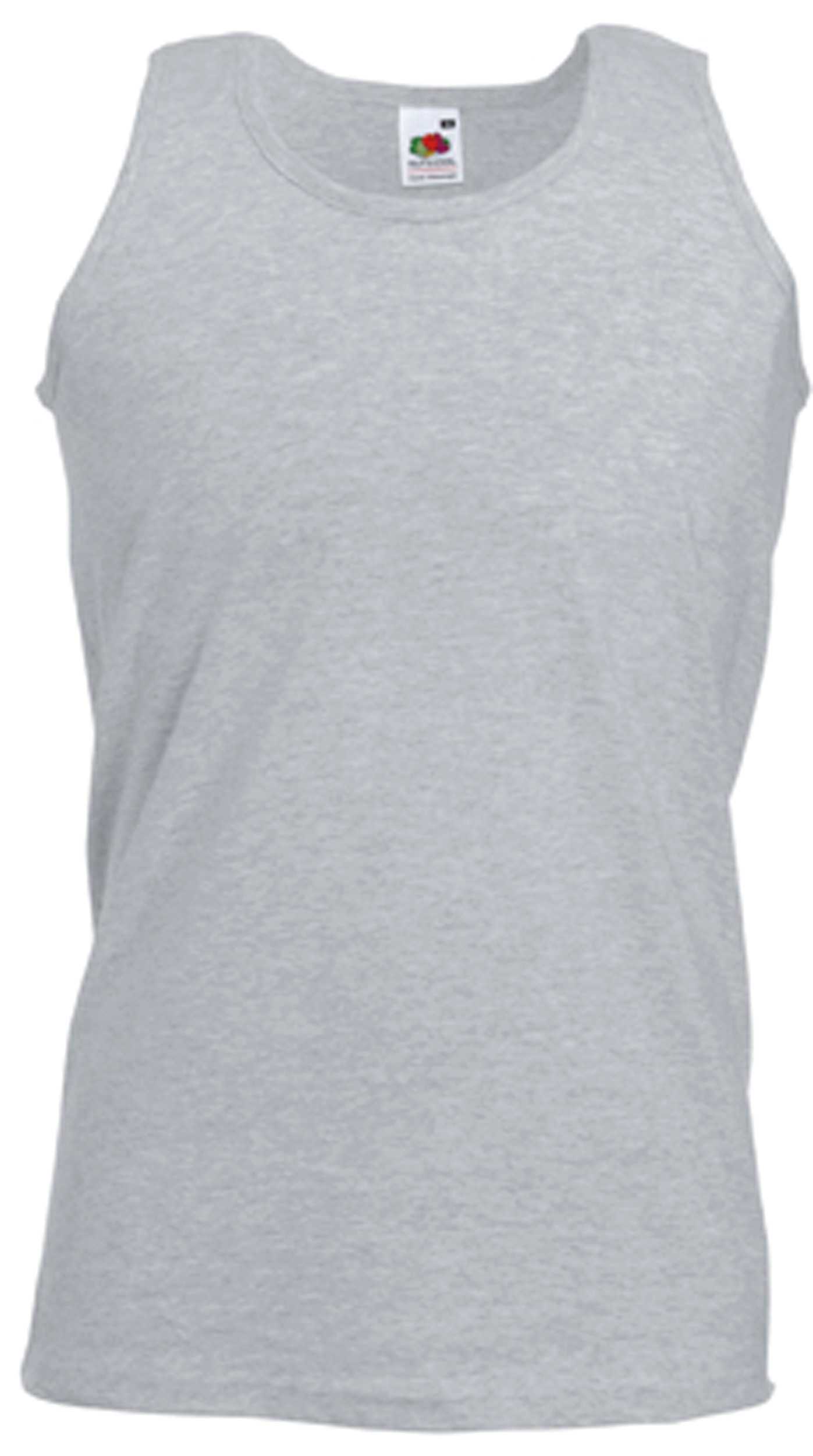 Camiseta Valueweight sin mangas hombre (61-098-0) Heather Grey