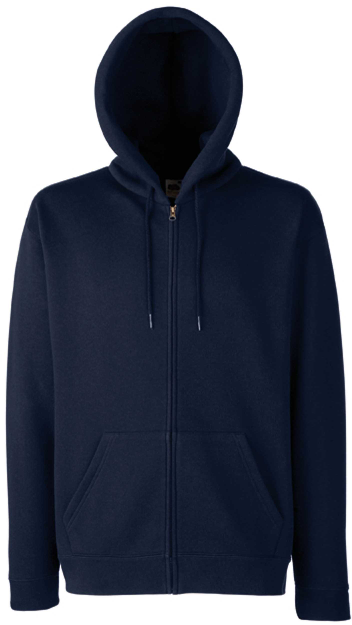 Sudadera Premium cremallera y capucha hombre (62-034-0) Deep Navy