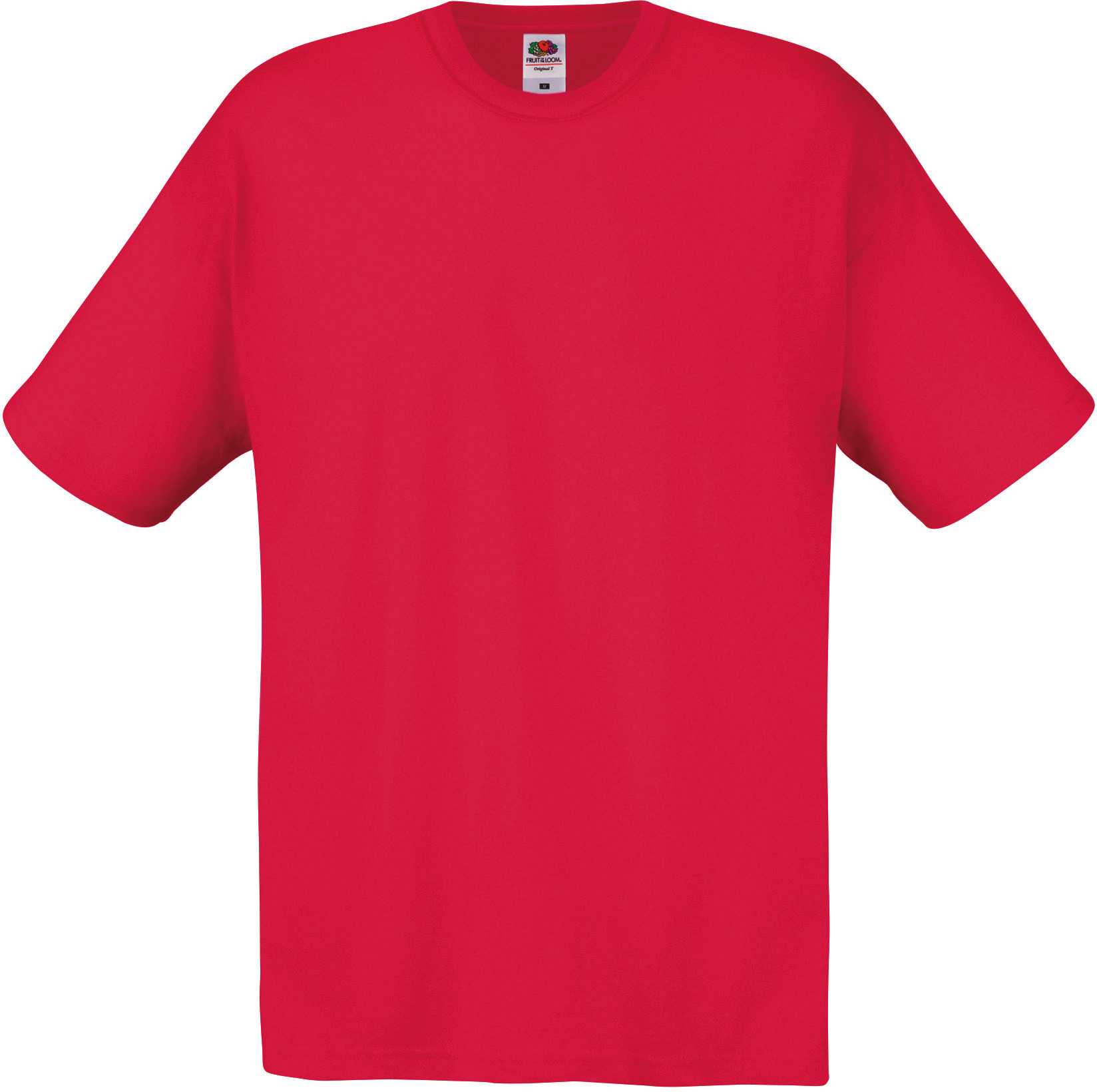Camiseta Original-T hombre (Full Cut 61-082-0) Red