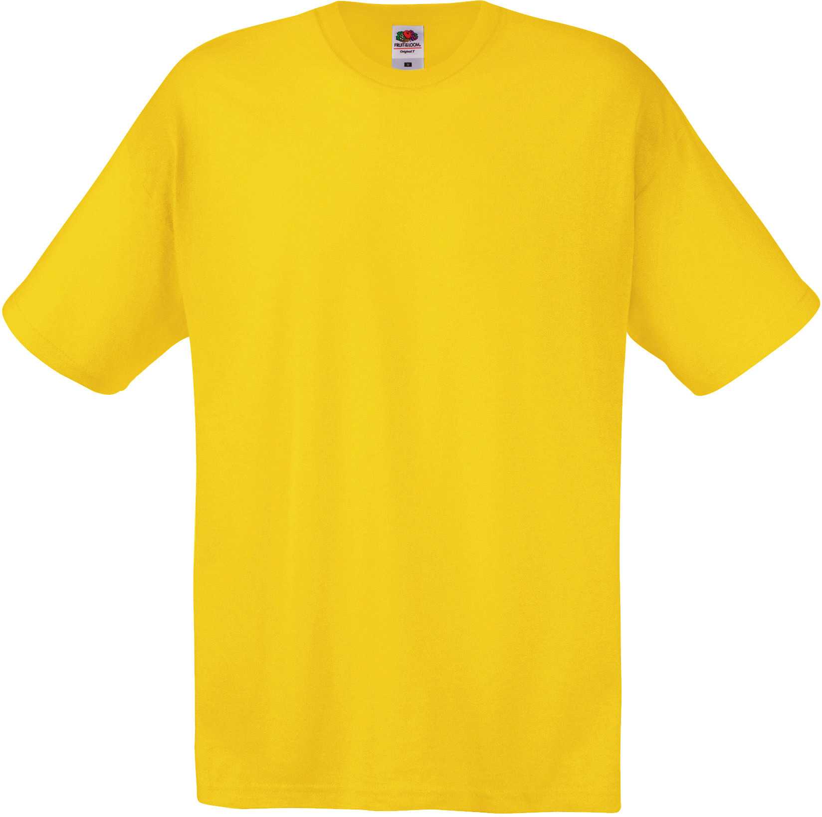 Camiseta Original-T hombre (Full Cut 61-082-0) Yellow